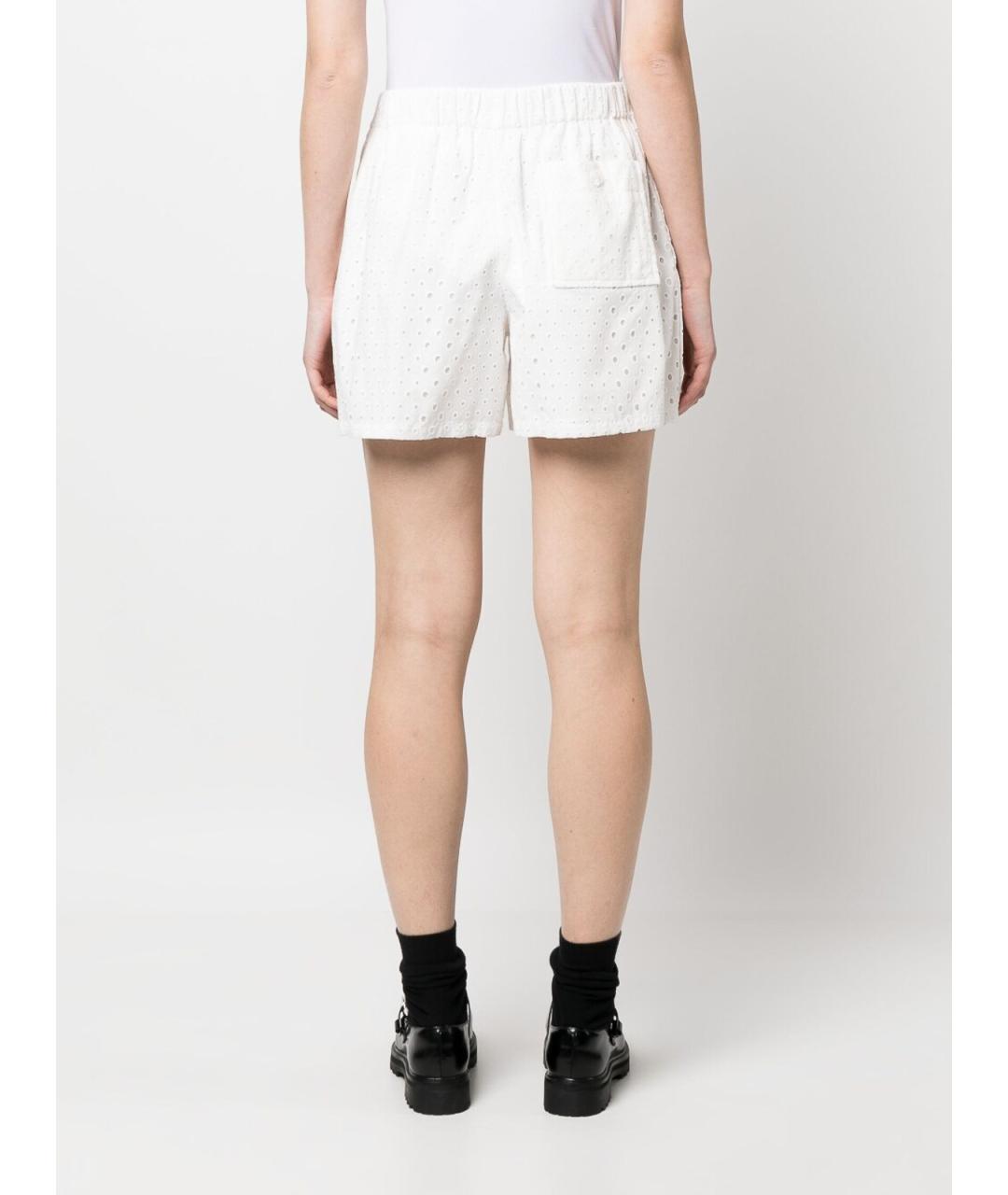 KENZO Белые хлопковые шорты, фото 4