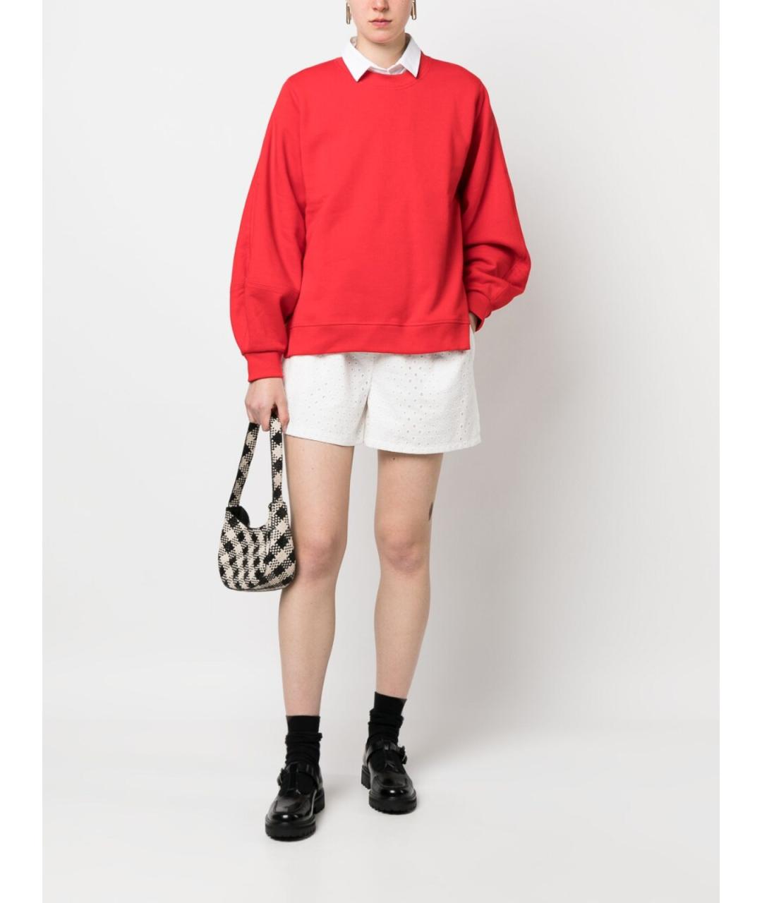 KENZO Белые хлопковые шорты, фото 2