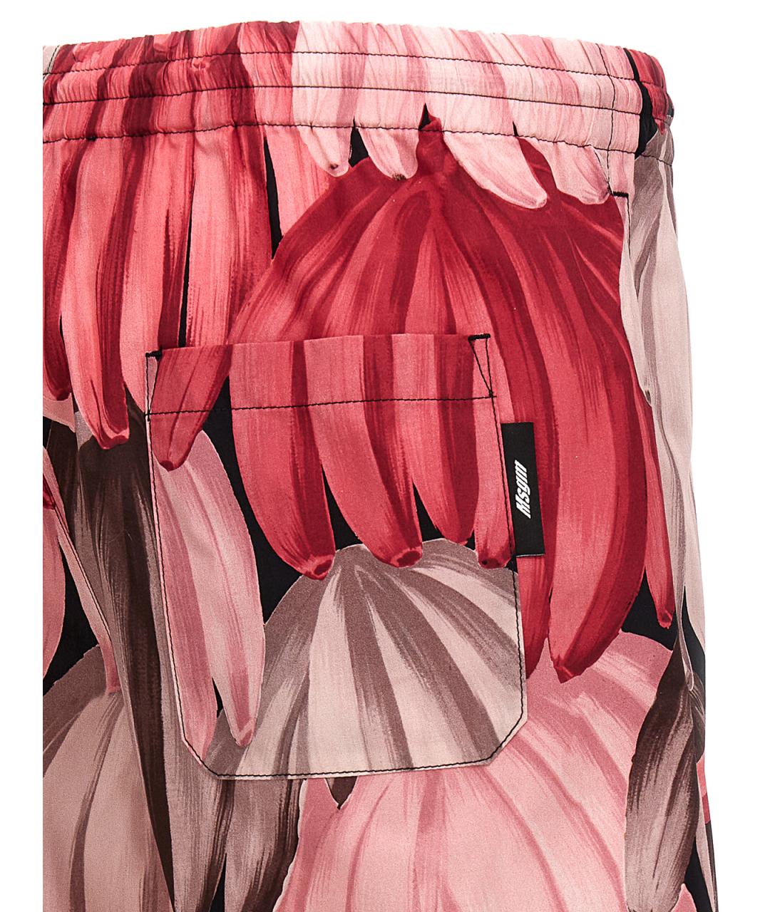 MSGM Мульти хлопковые шорты, фото 4