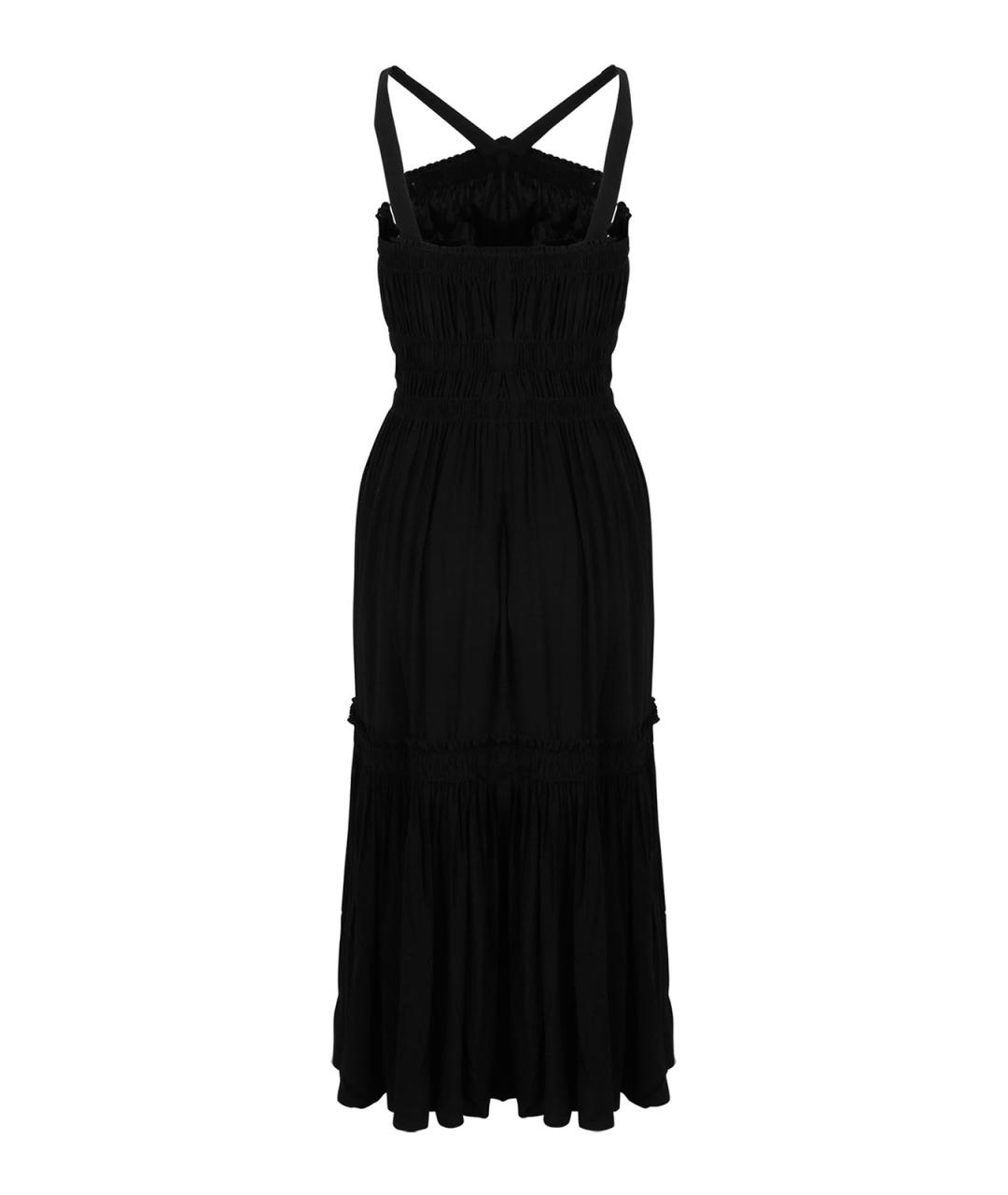 PROENZA SCHOULER Черное вискозное вечернее платье, фото 2