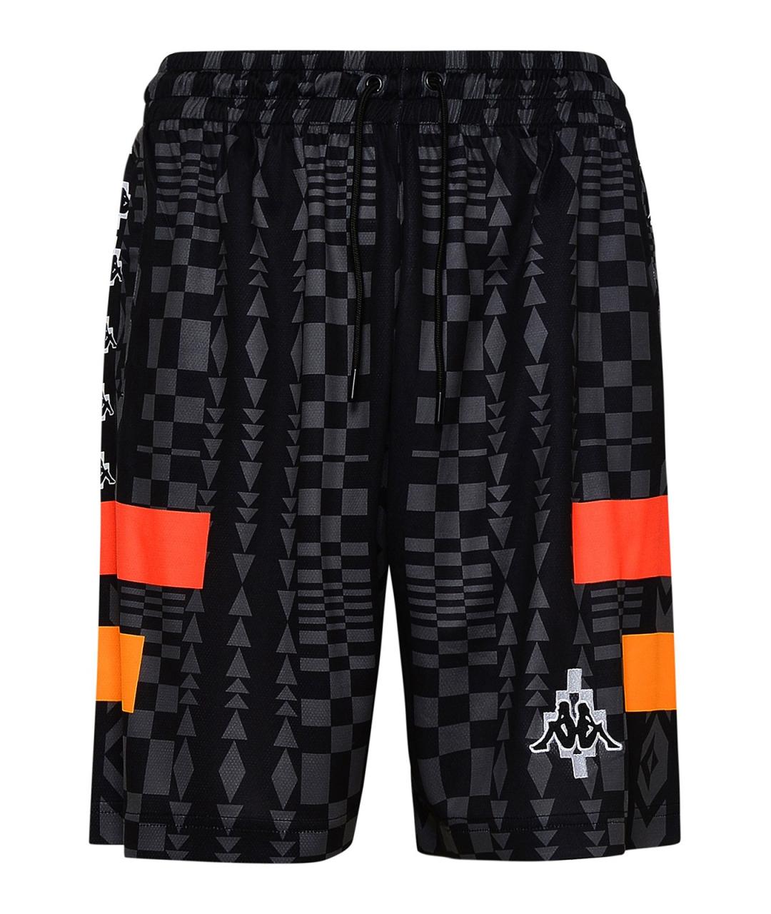 MARCELO BURLON Черные полиэстеровые шорты, фото 1