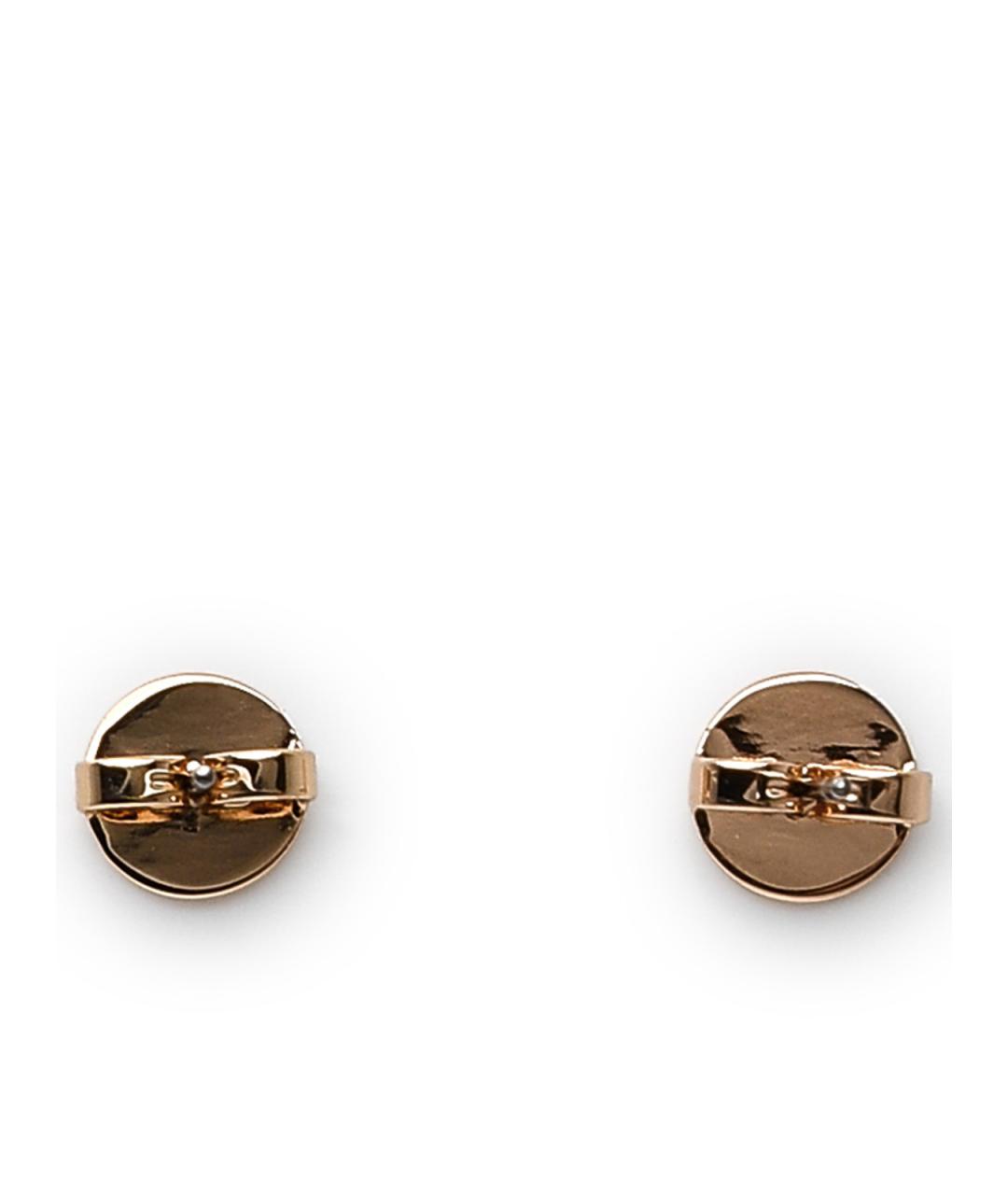 TORY BURCH Золотые металлические серьги, фото 3
