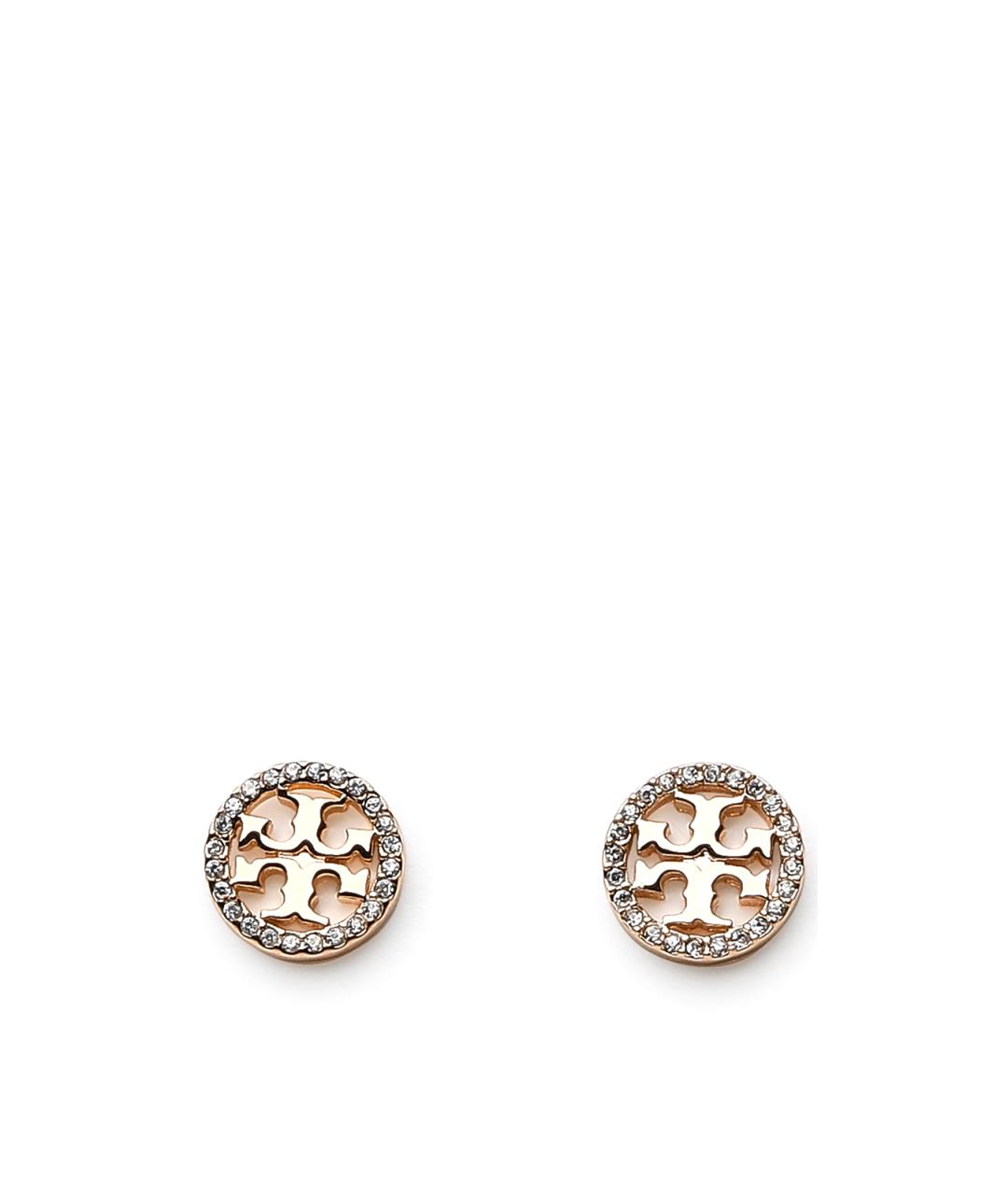 TORY BURCH Золотые металлические серьги, фото 1