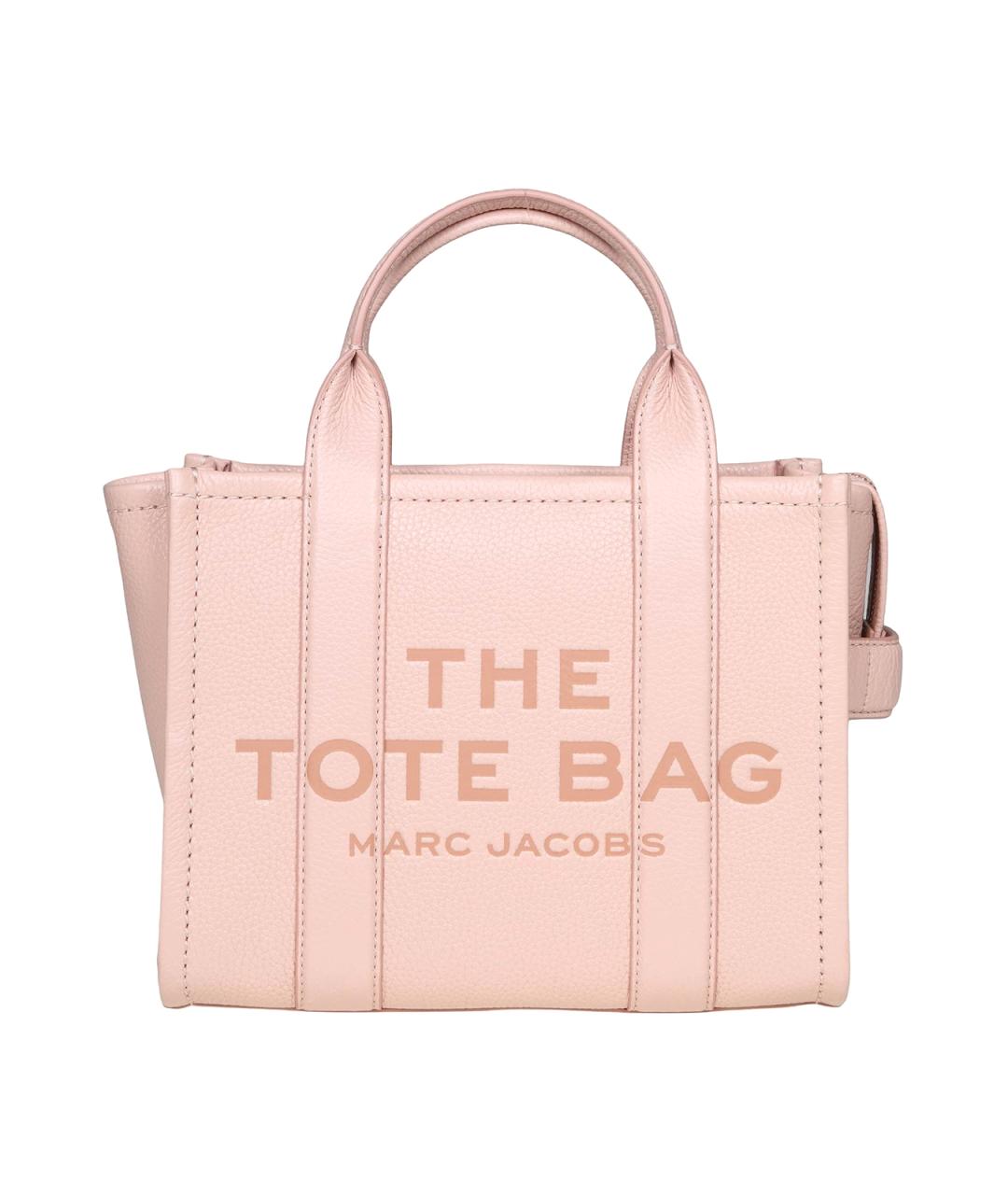MARC JACOBS Розовая кожаная сумка тоут, фото 1