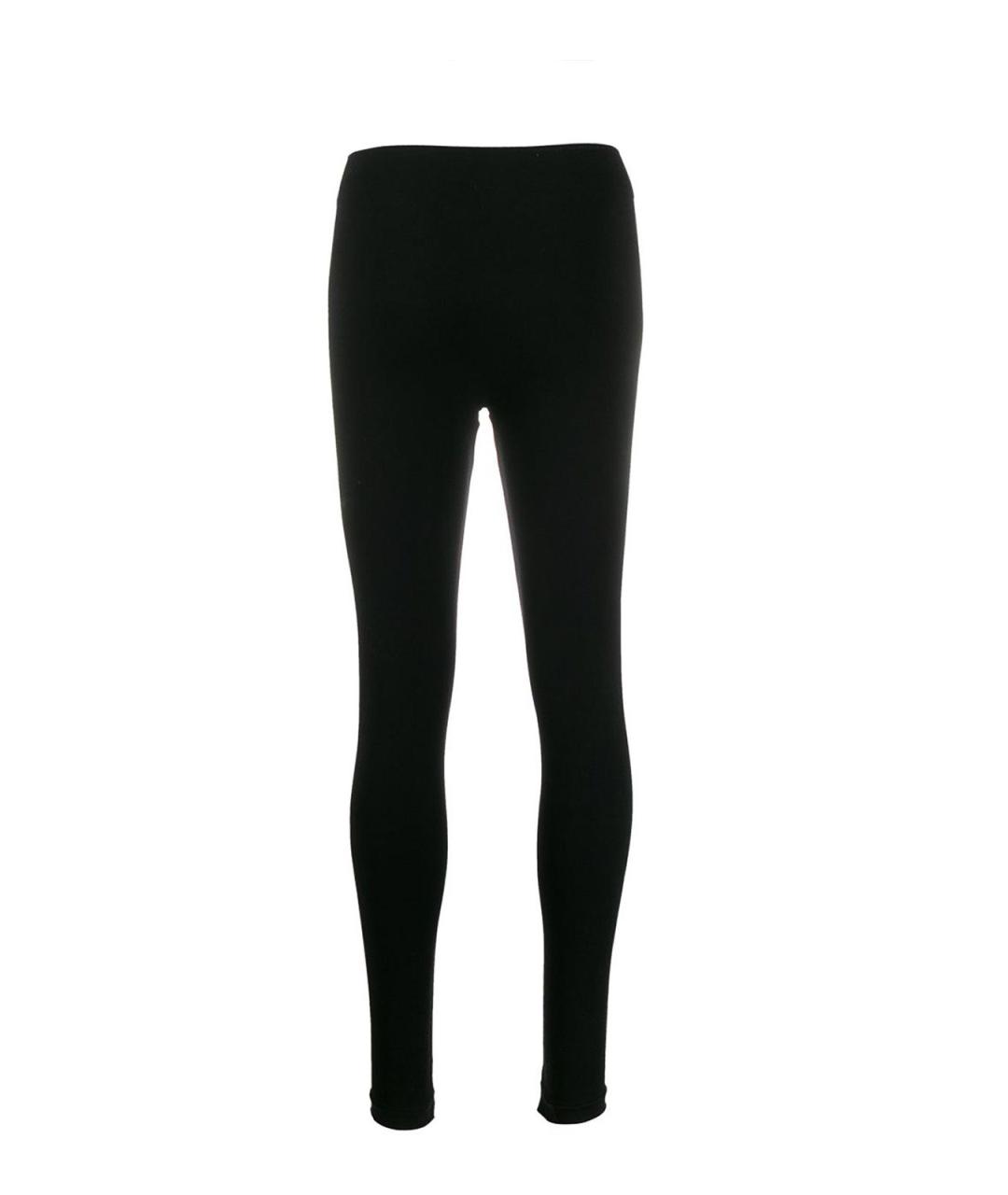 WOLFORD Черные полиэстеровые леггинсы и велосипедки, фото 3