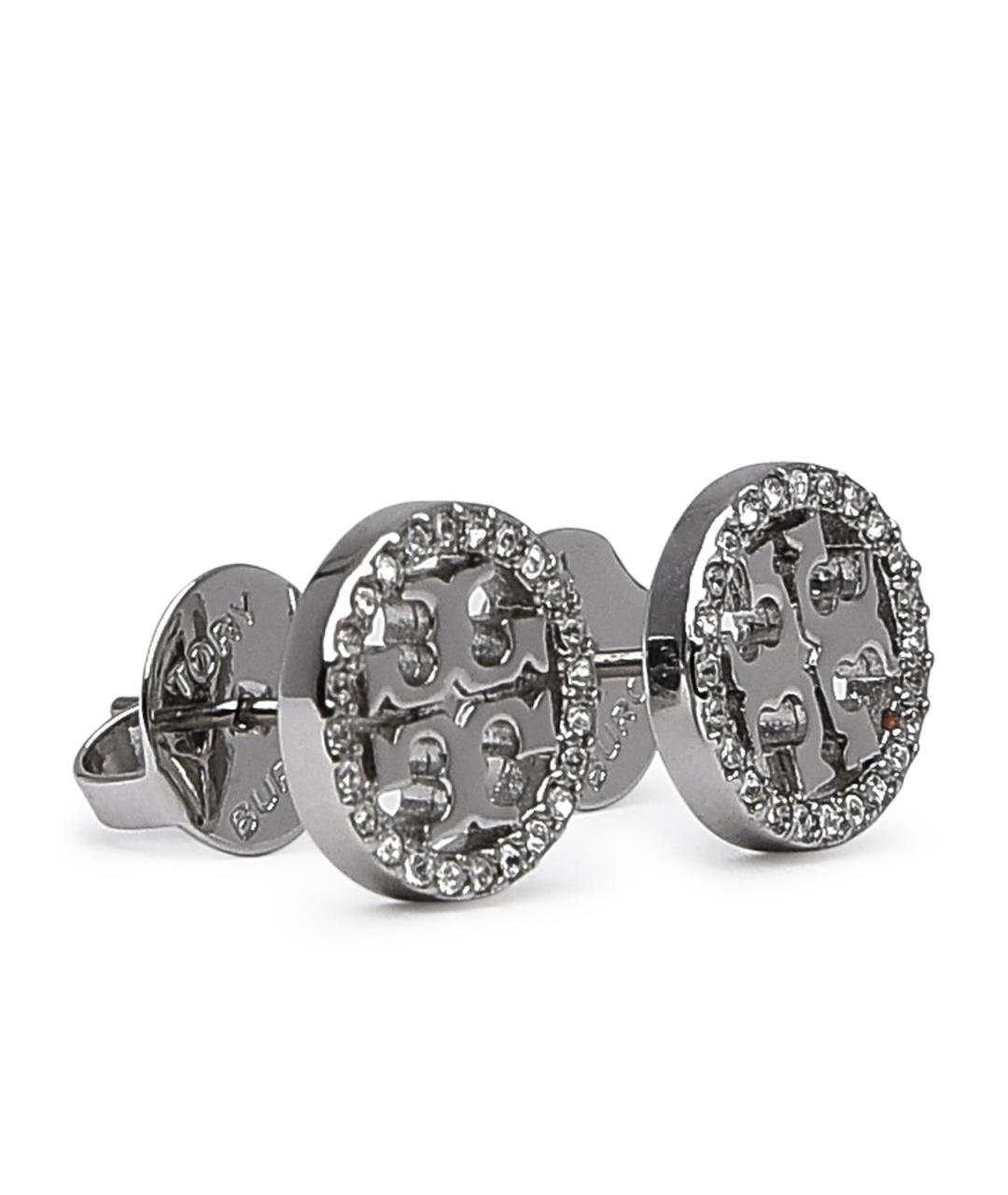 TORY BURCH Серебряные металлические серьги, фото 2