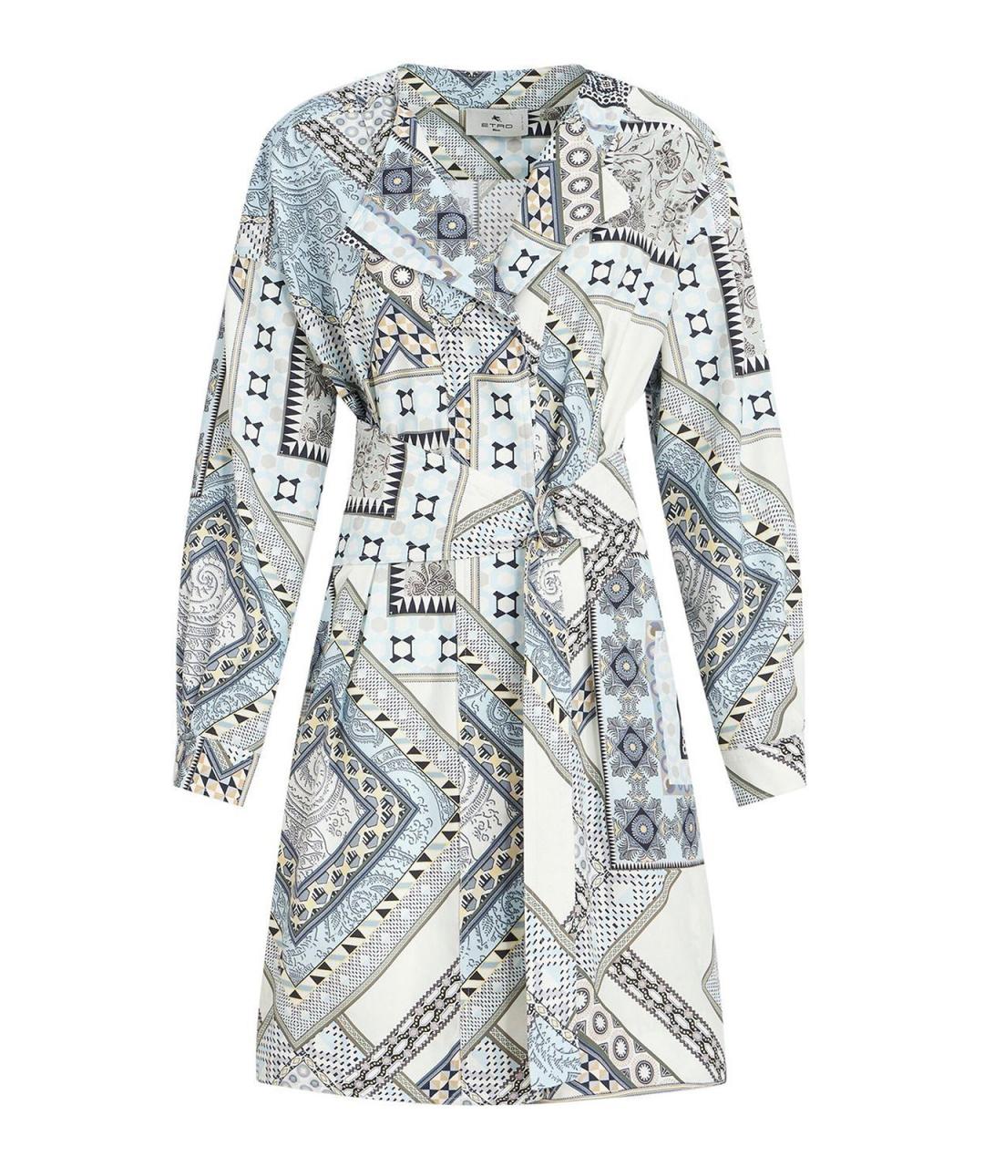 ETRO Мульти хлопковое повседневное платье, фото 1