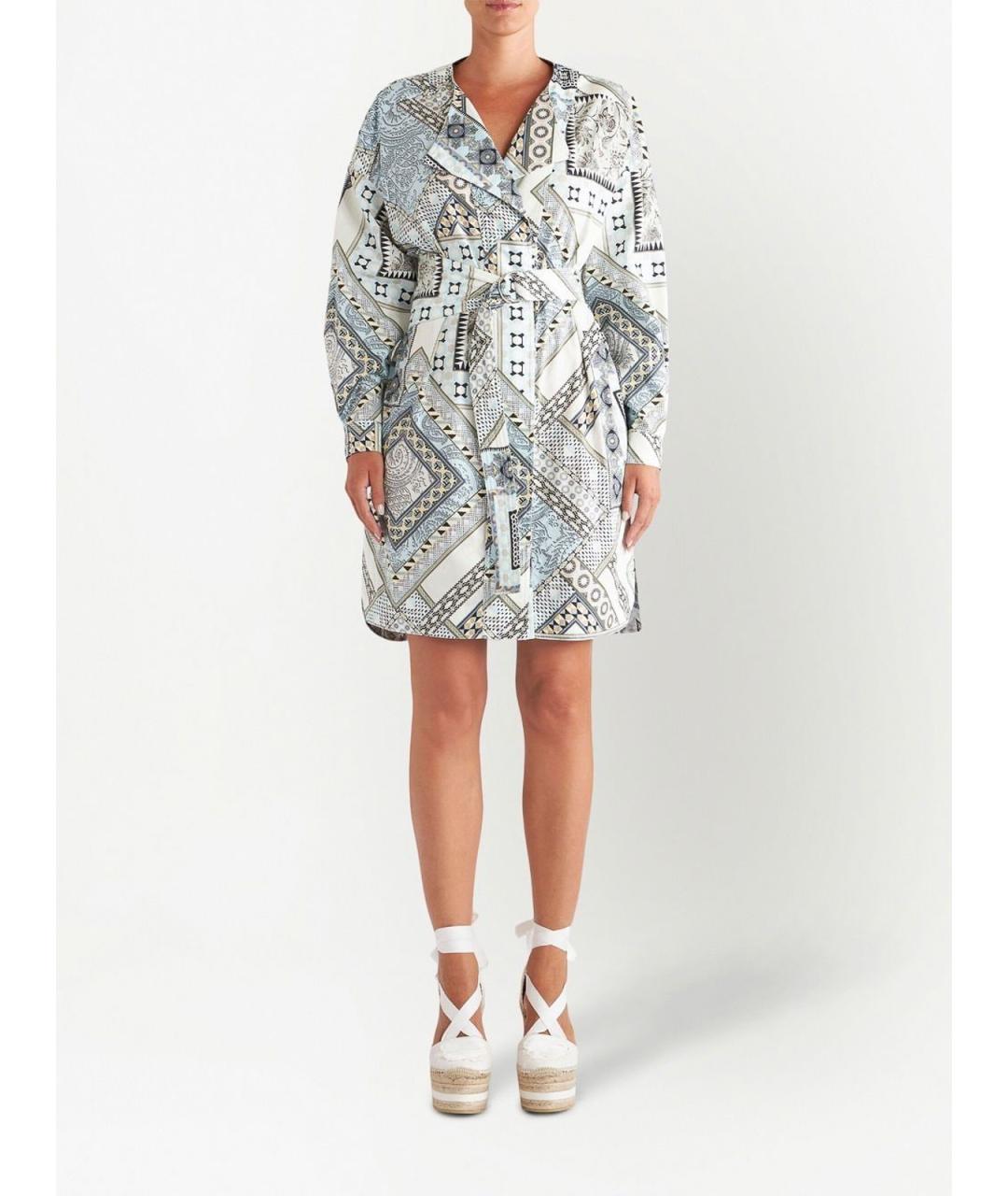 ETRO Мульти хлопковое повседневное платье, фото 3