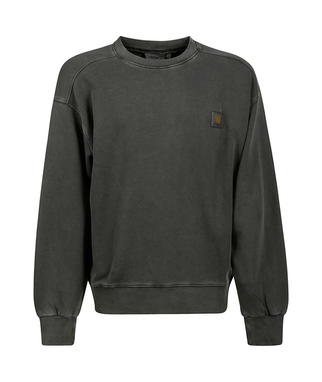 CARHARTT Черный хлопковый джемпер / свитер, фото 1