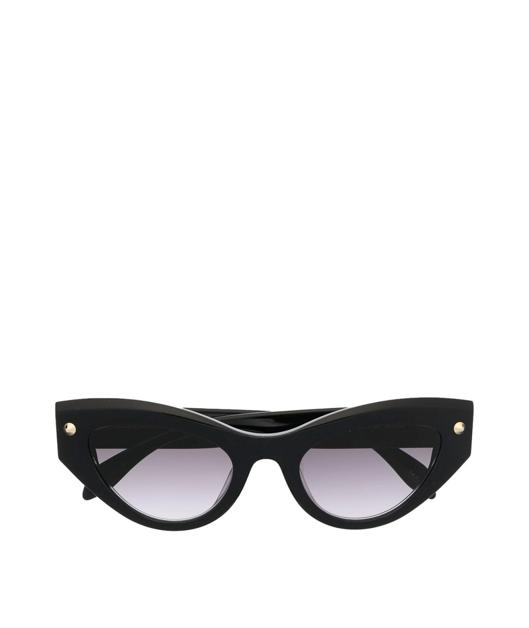 ALEXANDER MCQUEEN Черные солнцезащитные очки, фото 1