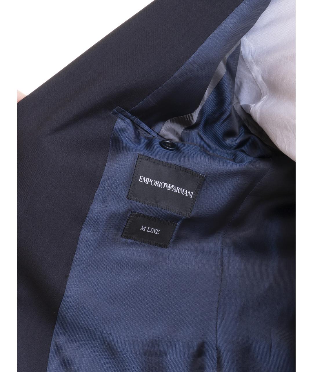 EMPORIO ARMANI Черный классический костюм, фото 5