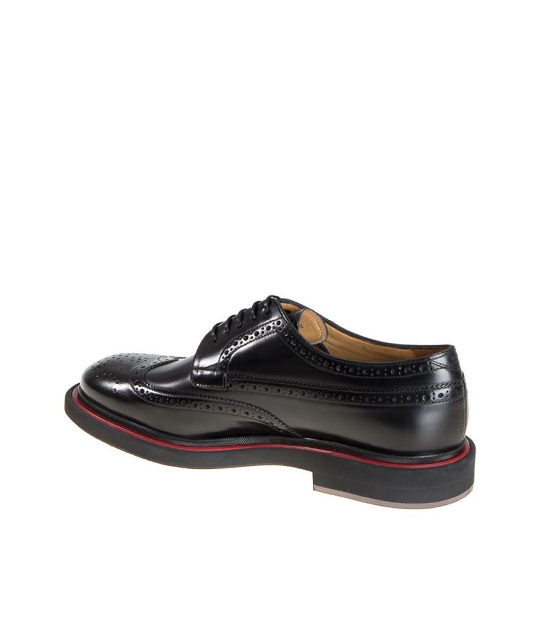 PAUL SMITH Черные кожаные туфли, фото 4