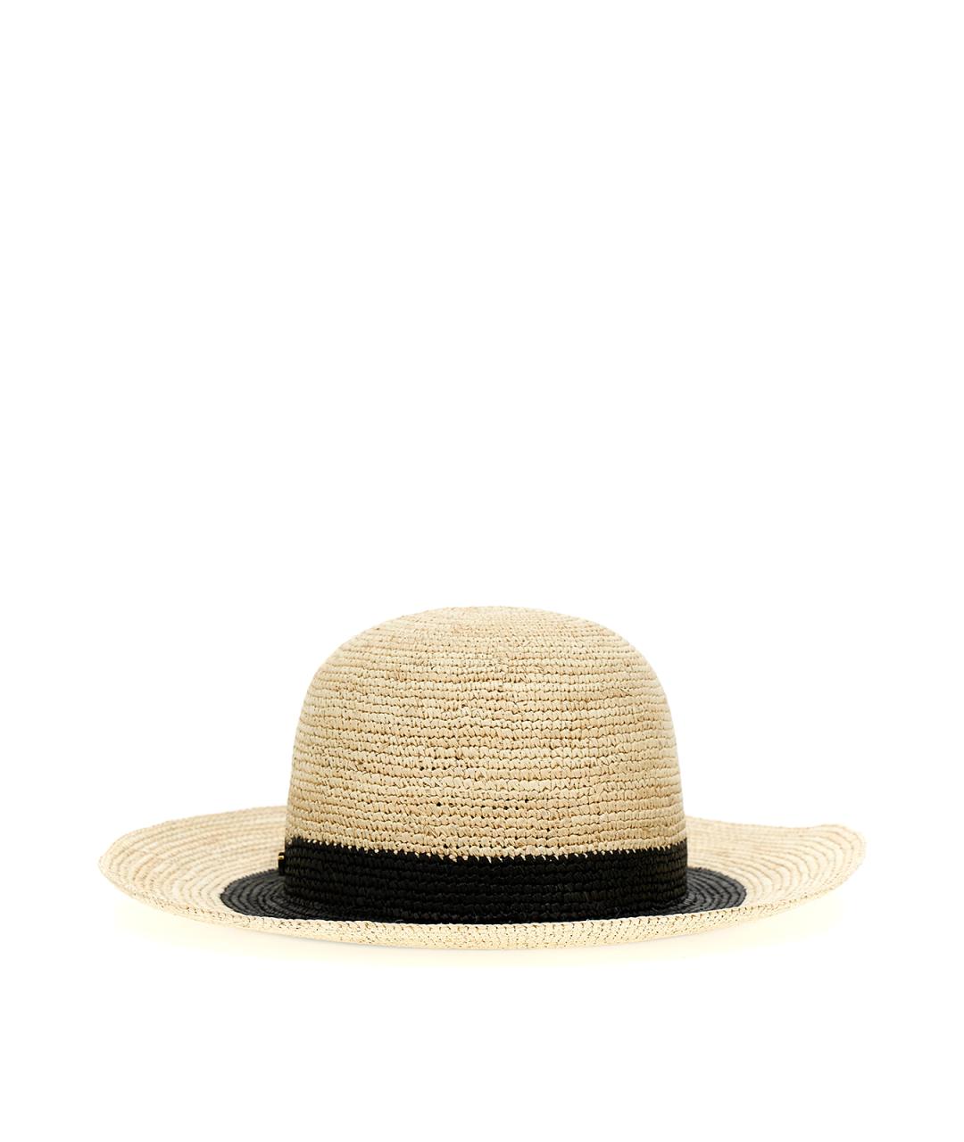 BORSALINO Бежевая соломенная панама, фото 1