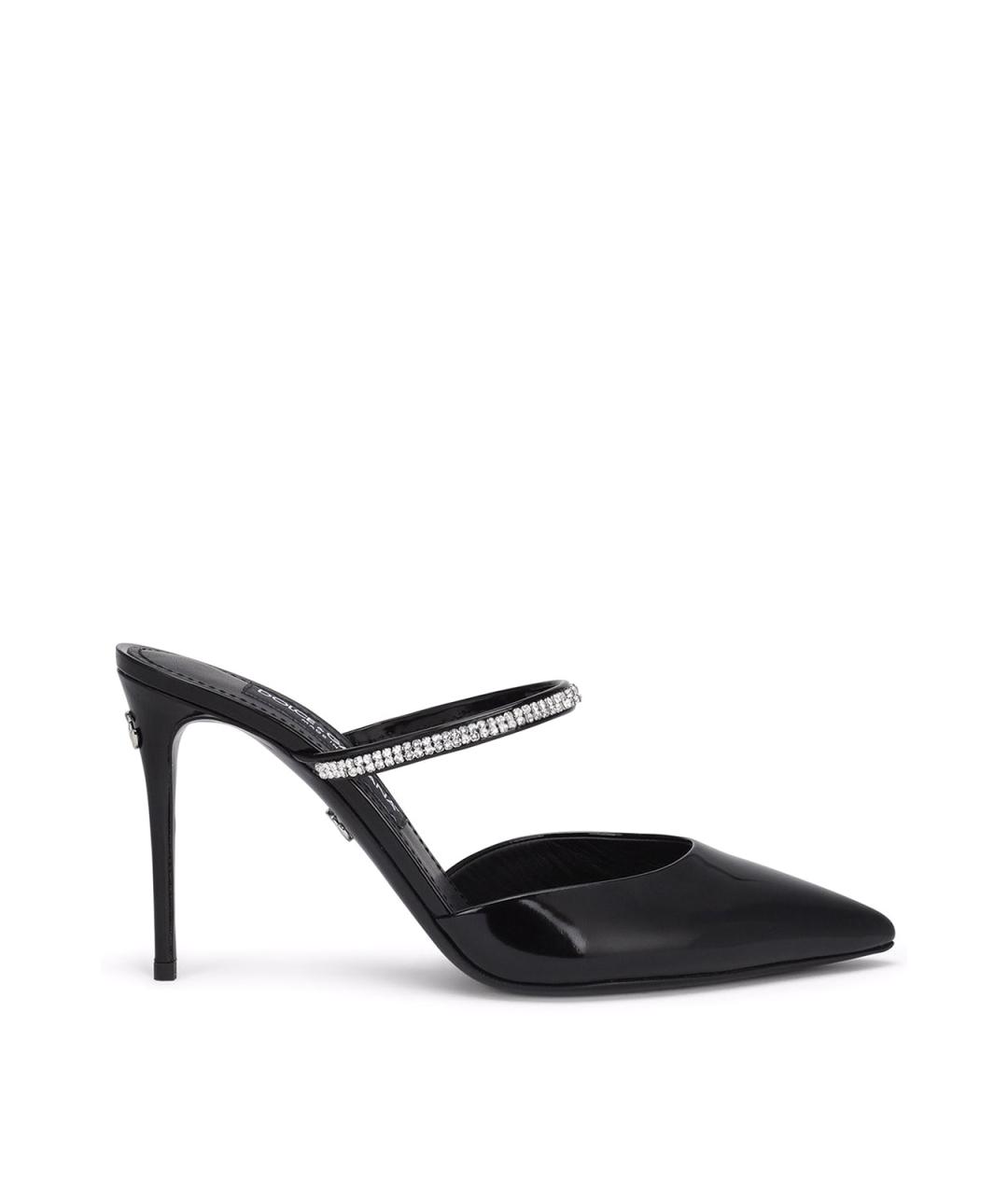 DOLCE&GABBANA Черные мюли, фото 1