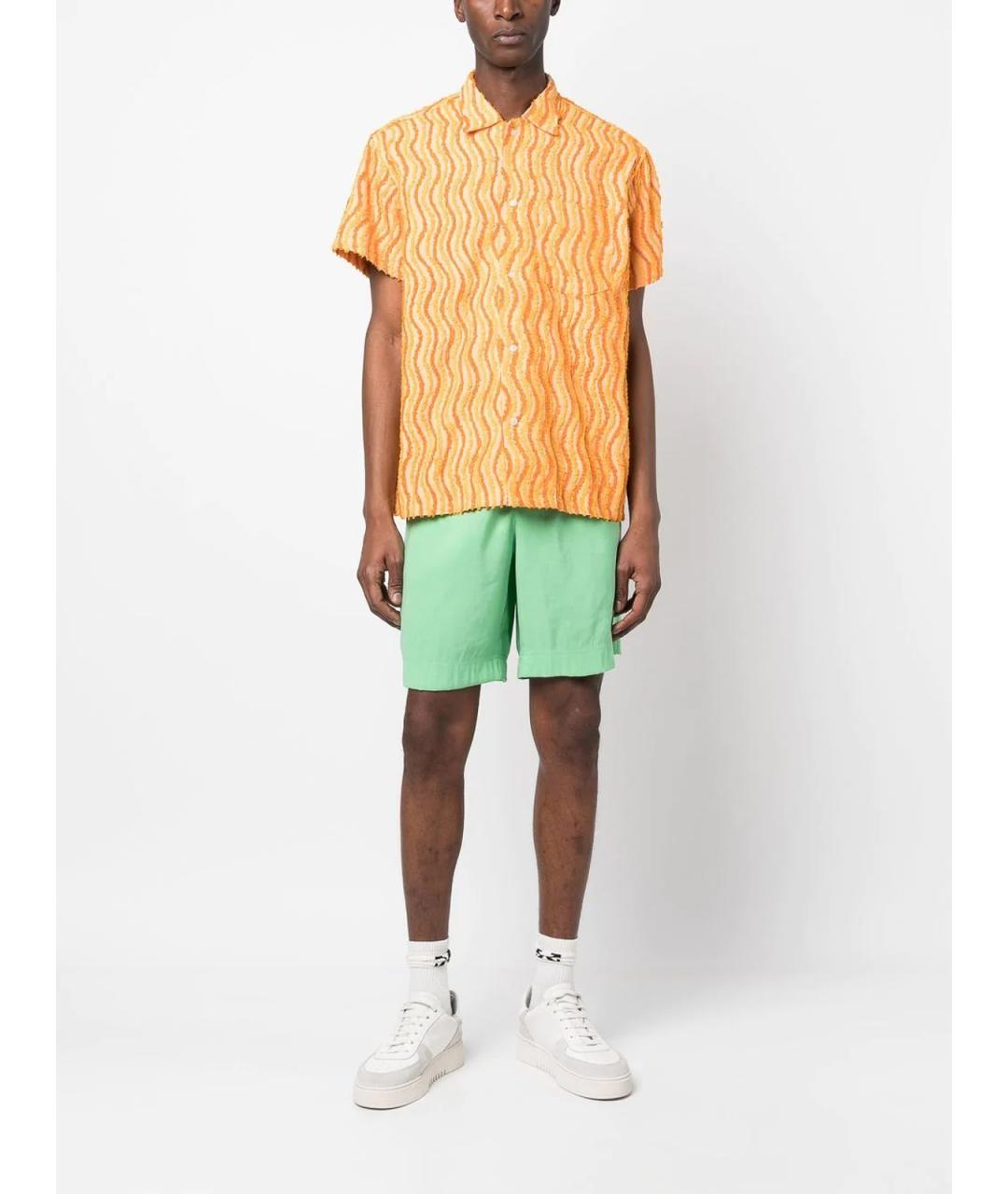 MSGM Зеленые шорты, фото 2