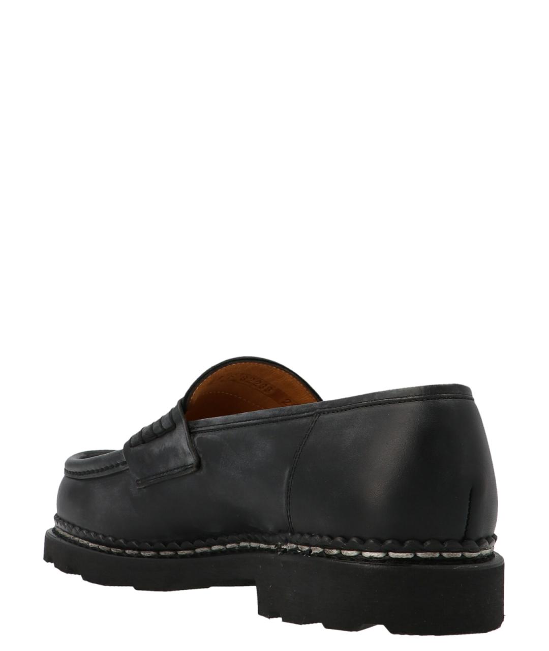 PARABOOT Черные кожаные лоферы, фото 2