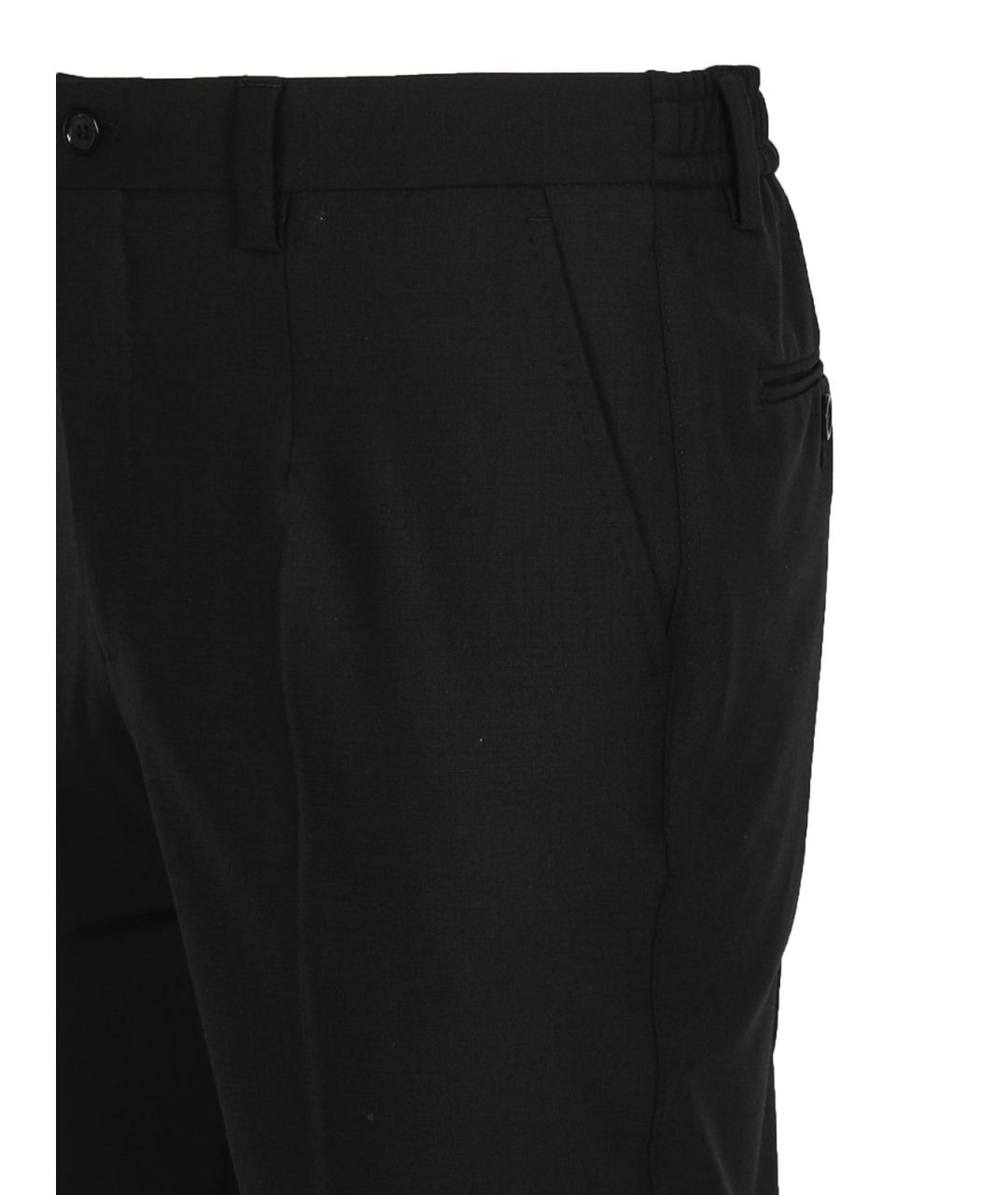 DOLCE&GABBANA Черные повседневные брюки, фото 3