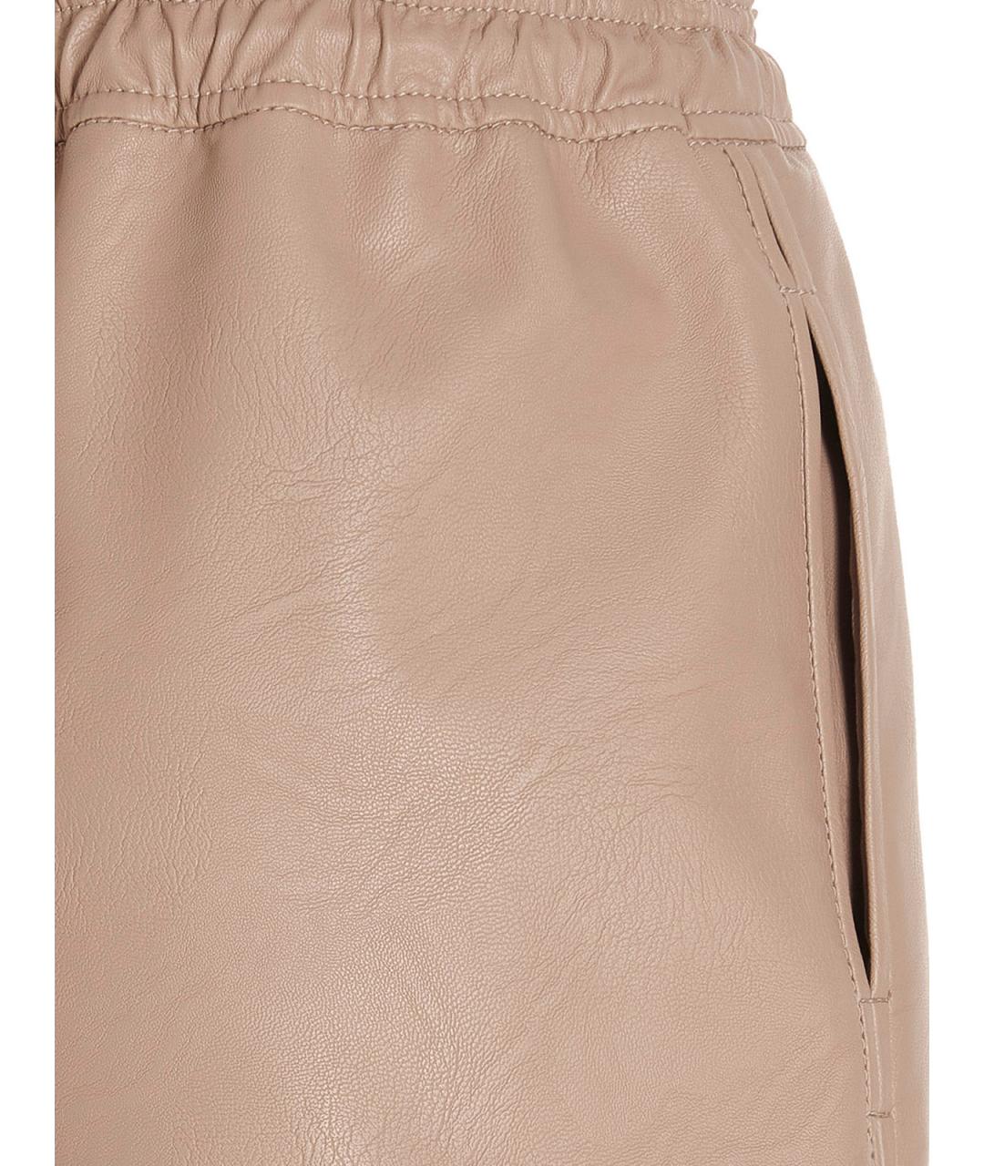 STELLA MCCARTNEY Бежевые вискозные шорты, фото 4