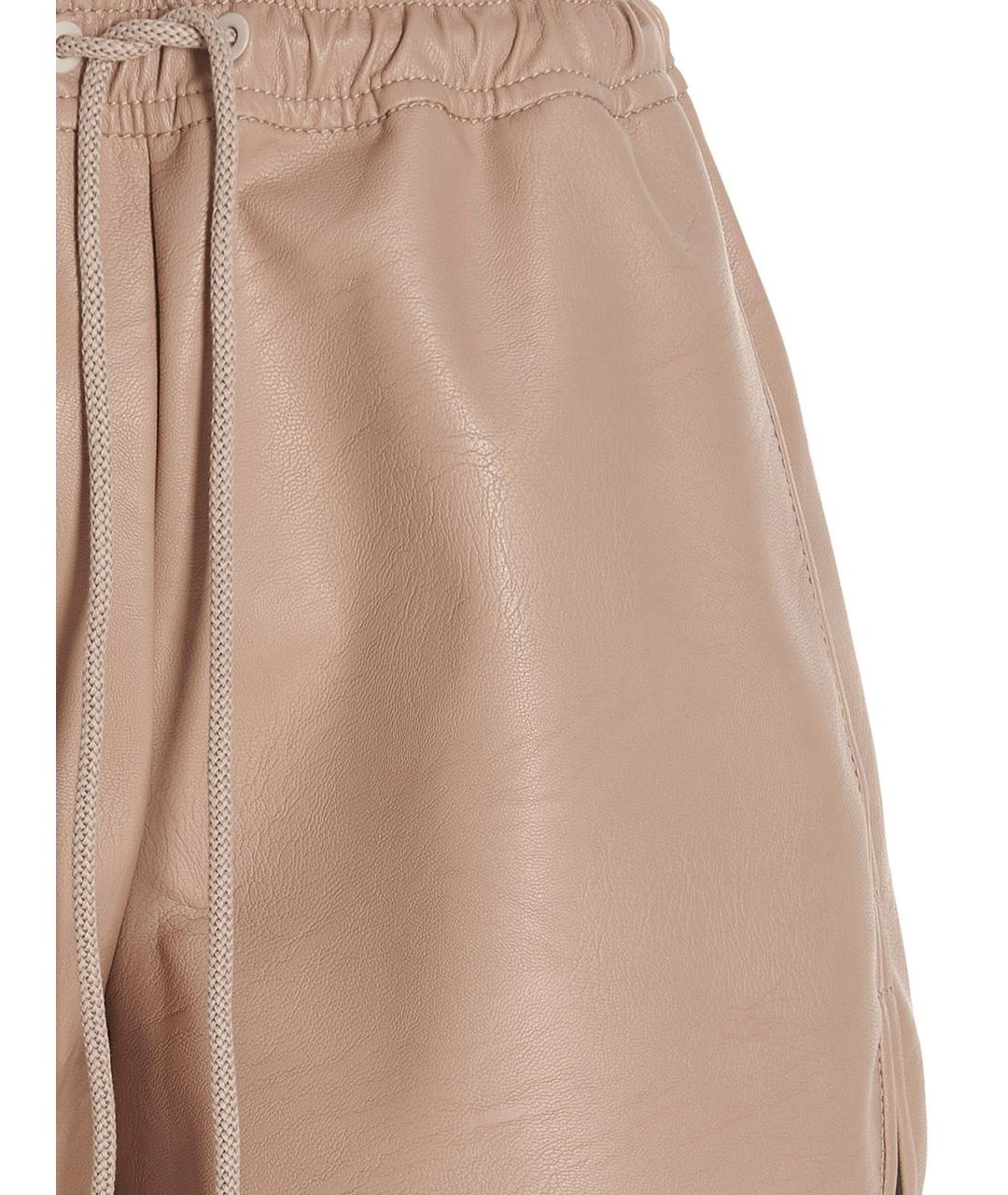 STELLA MCCARTNEY Бежевые вискозные шорты, фото 3