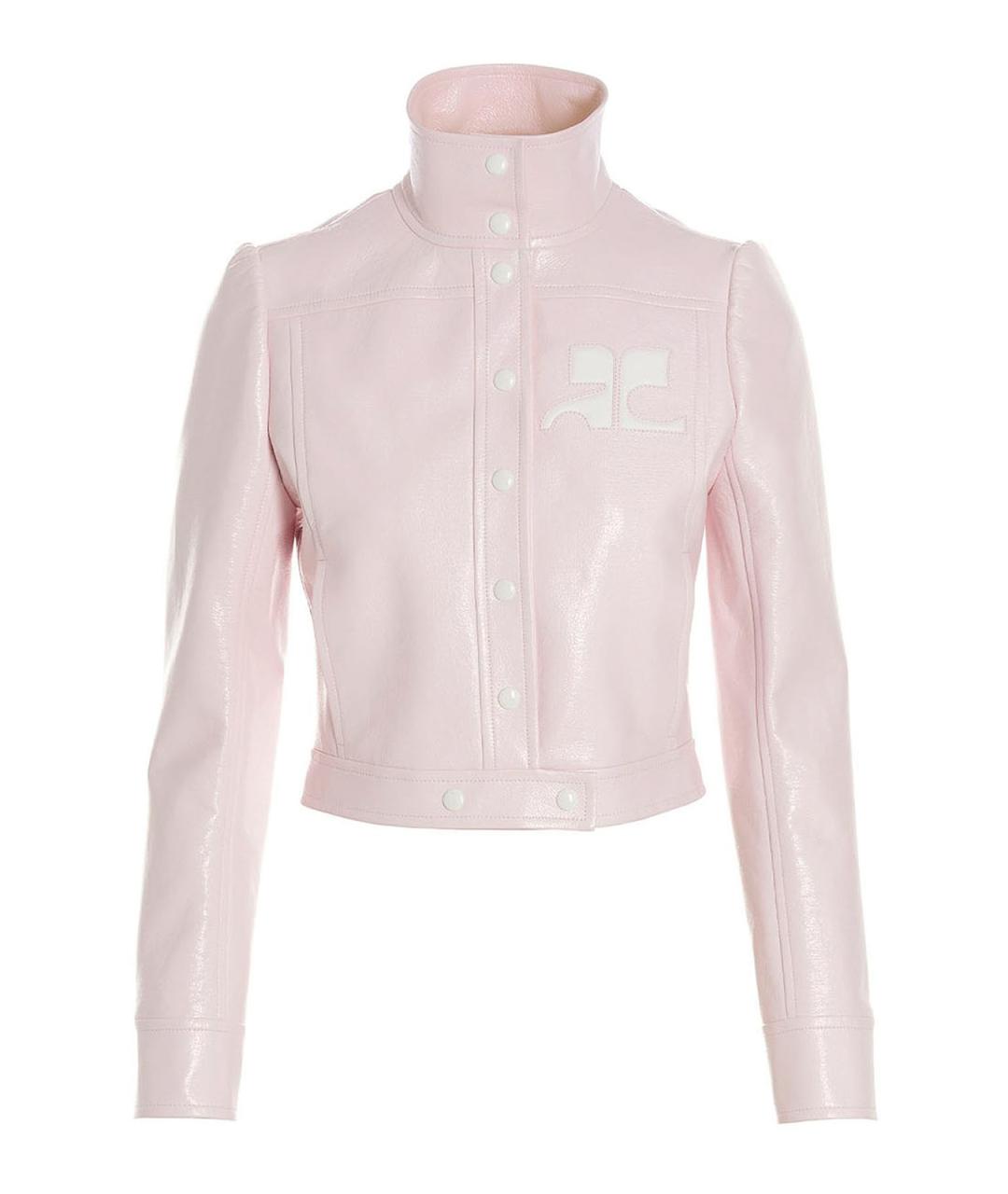COURREGES Розовая хлопковая куртка, фото 3