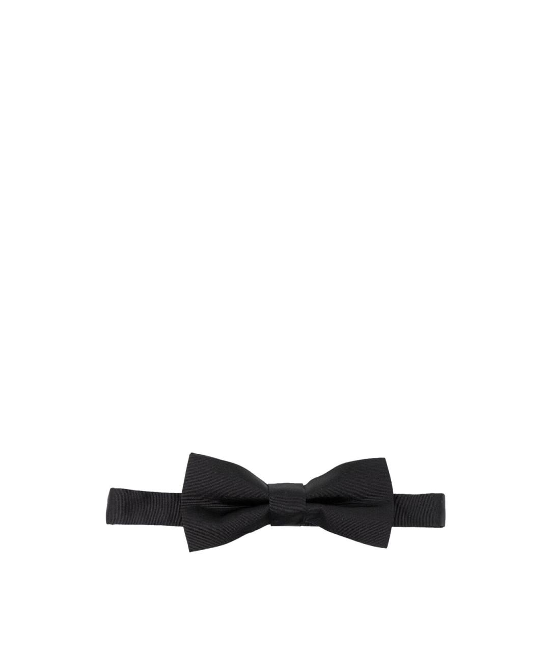 DSQUARED2 Черный шелковый галстук, фото 1