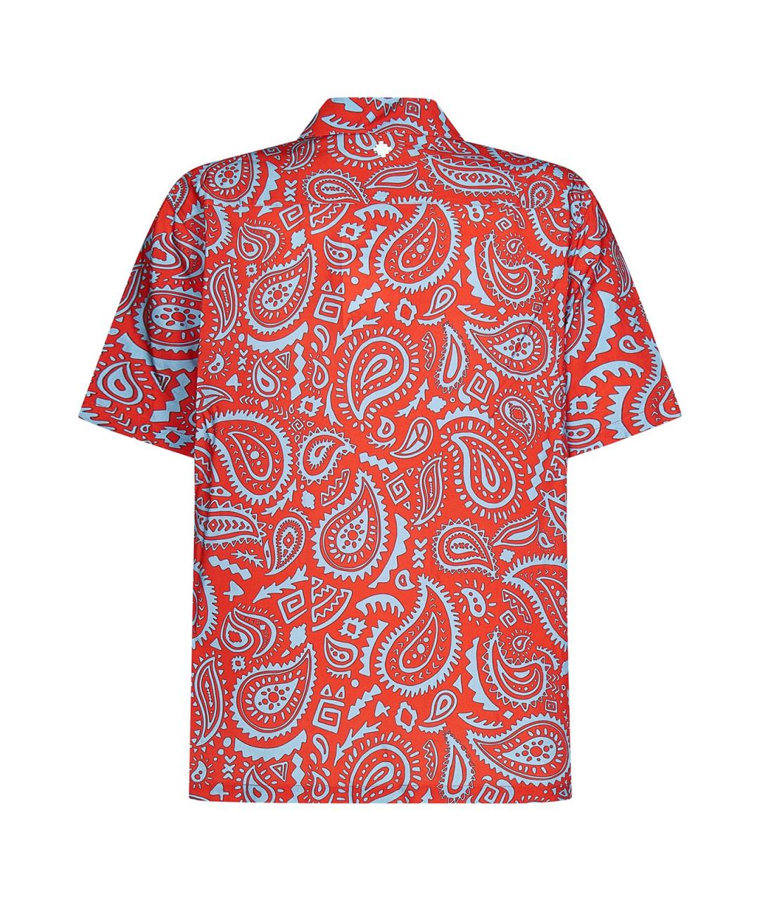 MARCELO BURLON Красная кэжуал рубашка, фото 2