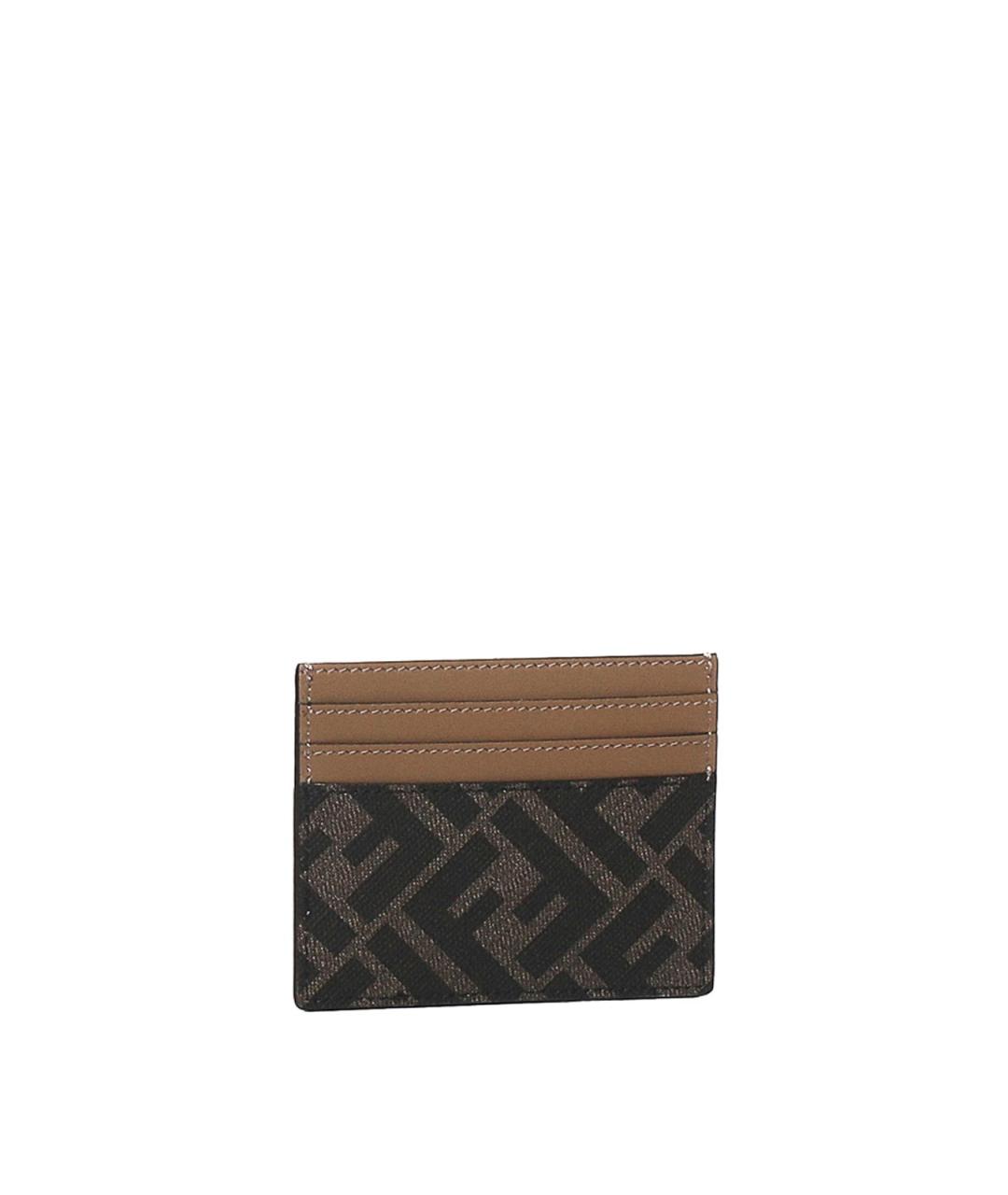 FENDI Коричневый кардхолдер, фото 2