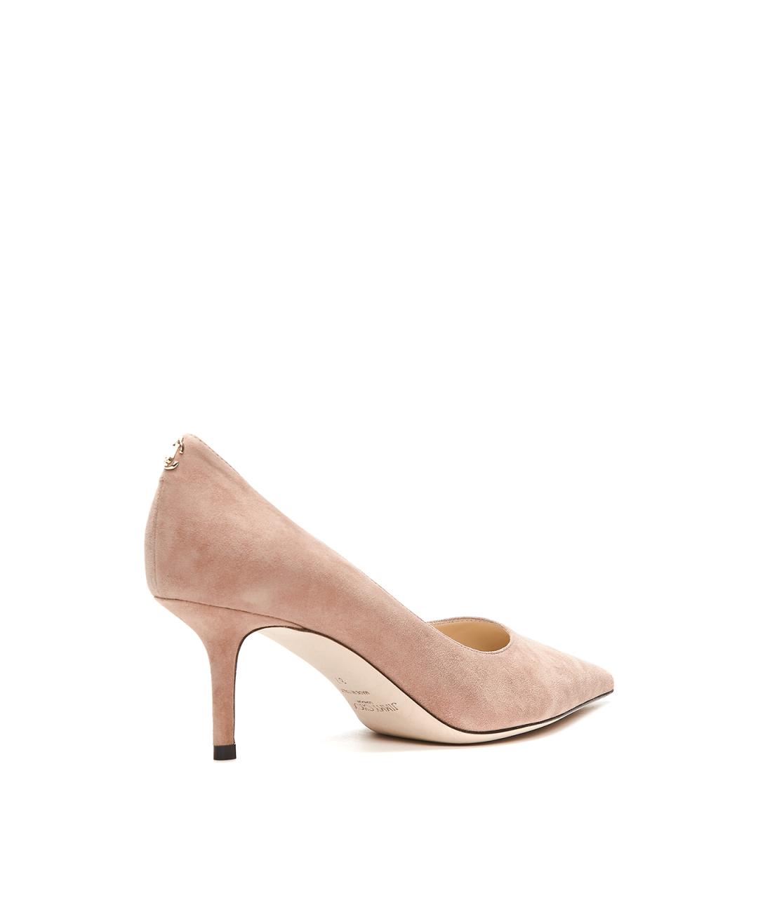 JIMMY CHOO Розовые замшевые туфли, фото 2