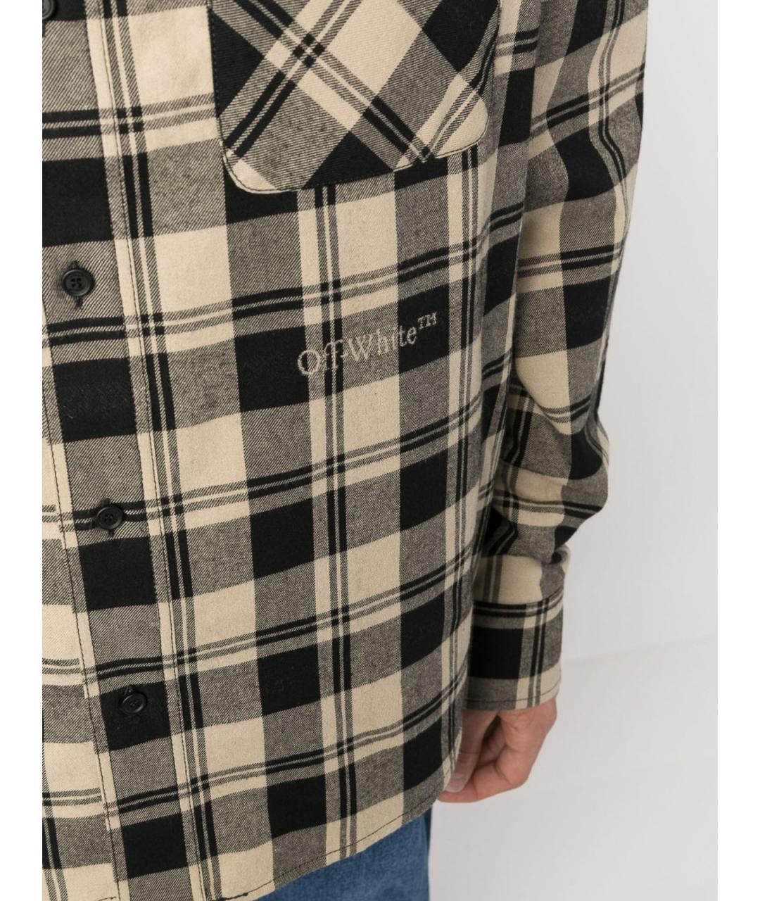 OFF-WHITE Мульти хлопковая кэжуал рубашка, фото 2