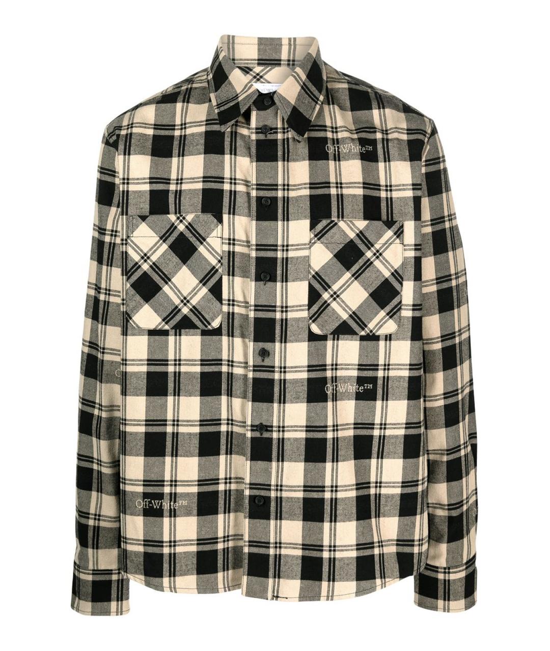 OFF-WHITE Мульти хлопковая кэжуал рубашка, фото 1