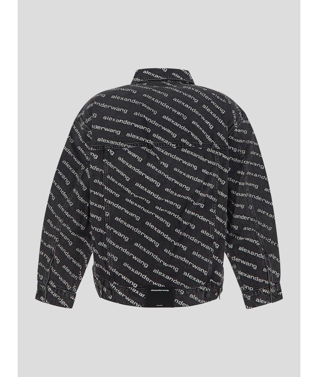ALEXANDER WANG Синяя хлопковая куртка, фото 2