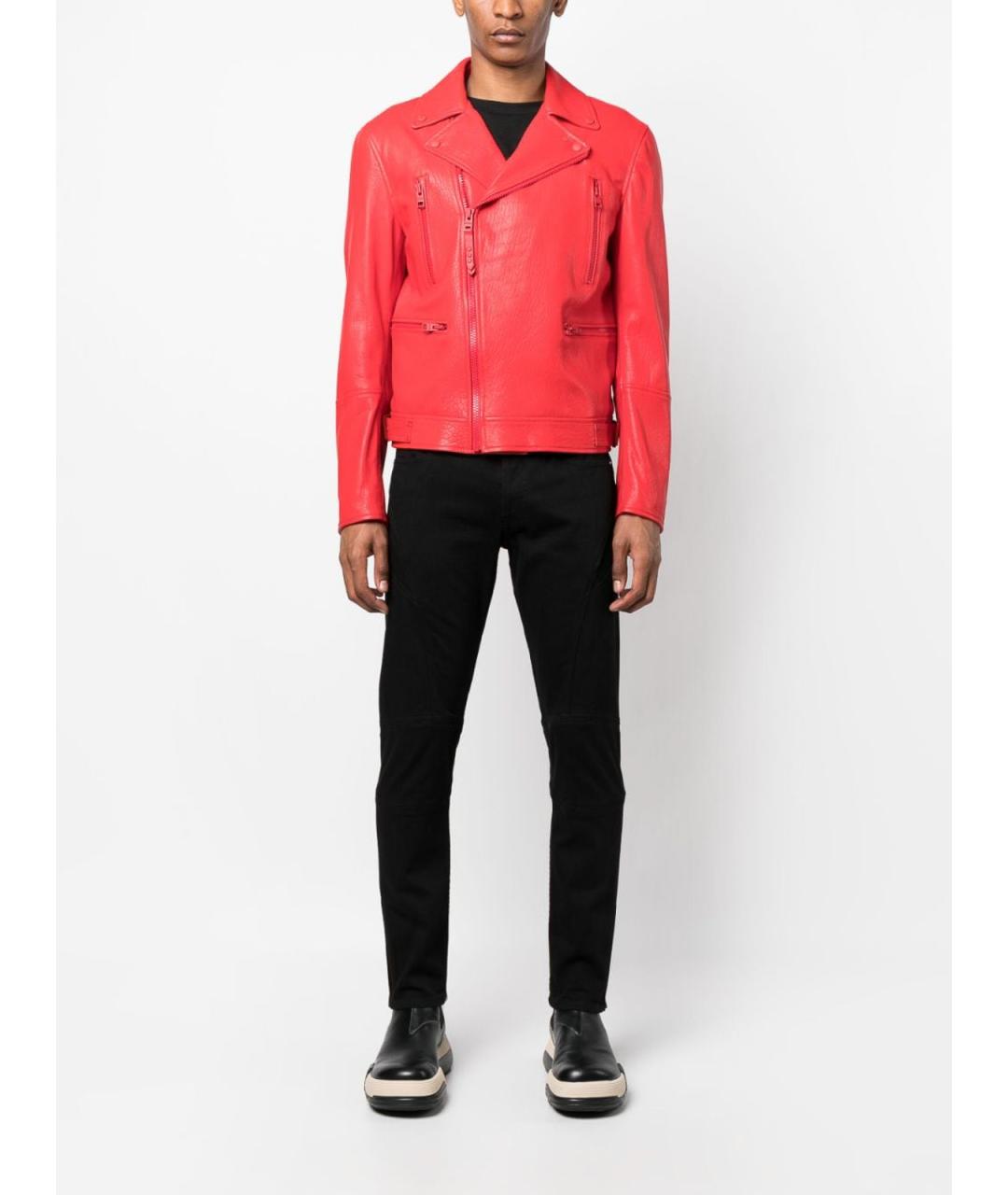 ALEXANDER MCQUEEN Черные хлопковые джинсы скинни, фото 2