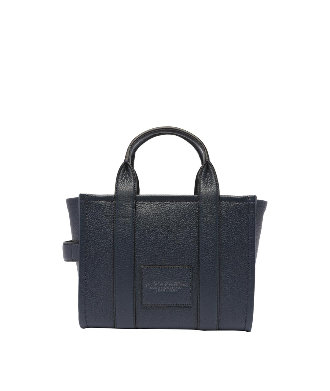 MARC JACOBS Синяя кожаная сумка тоут, фото 3