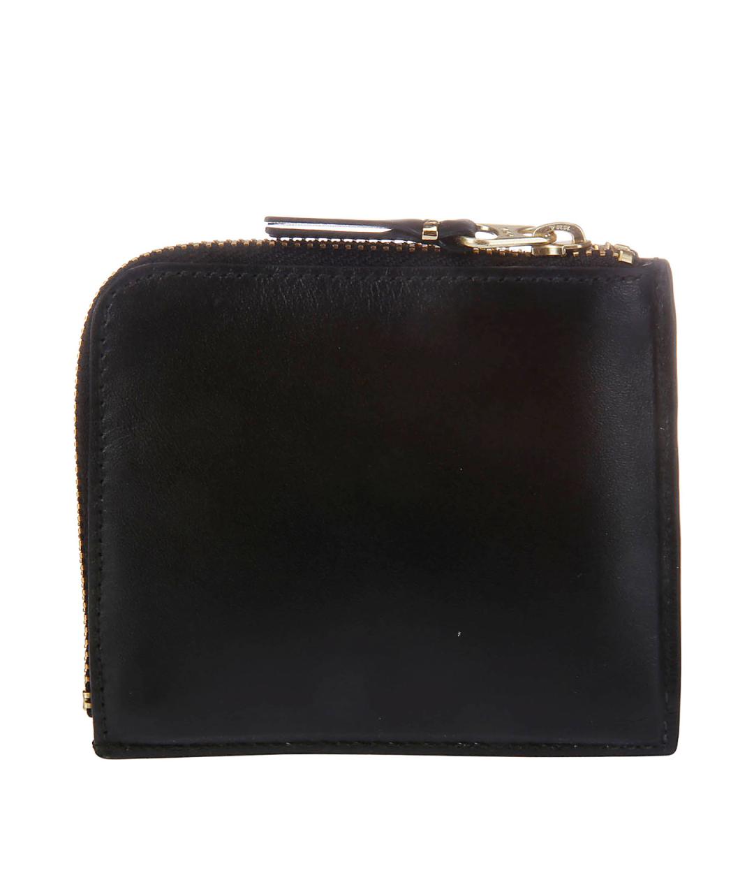 COMME DES GARÇONS WALLET Черный кожаный кошелек, фото 2
