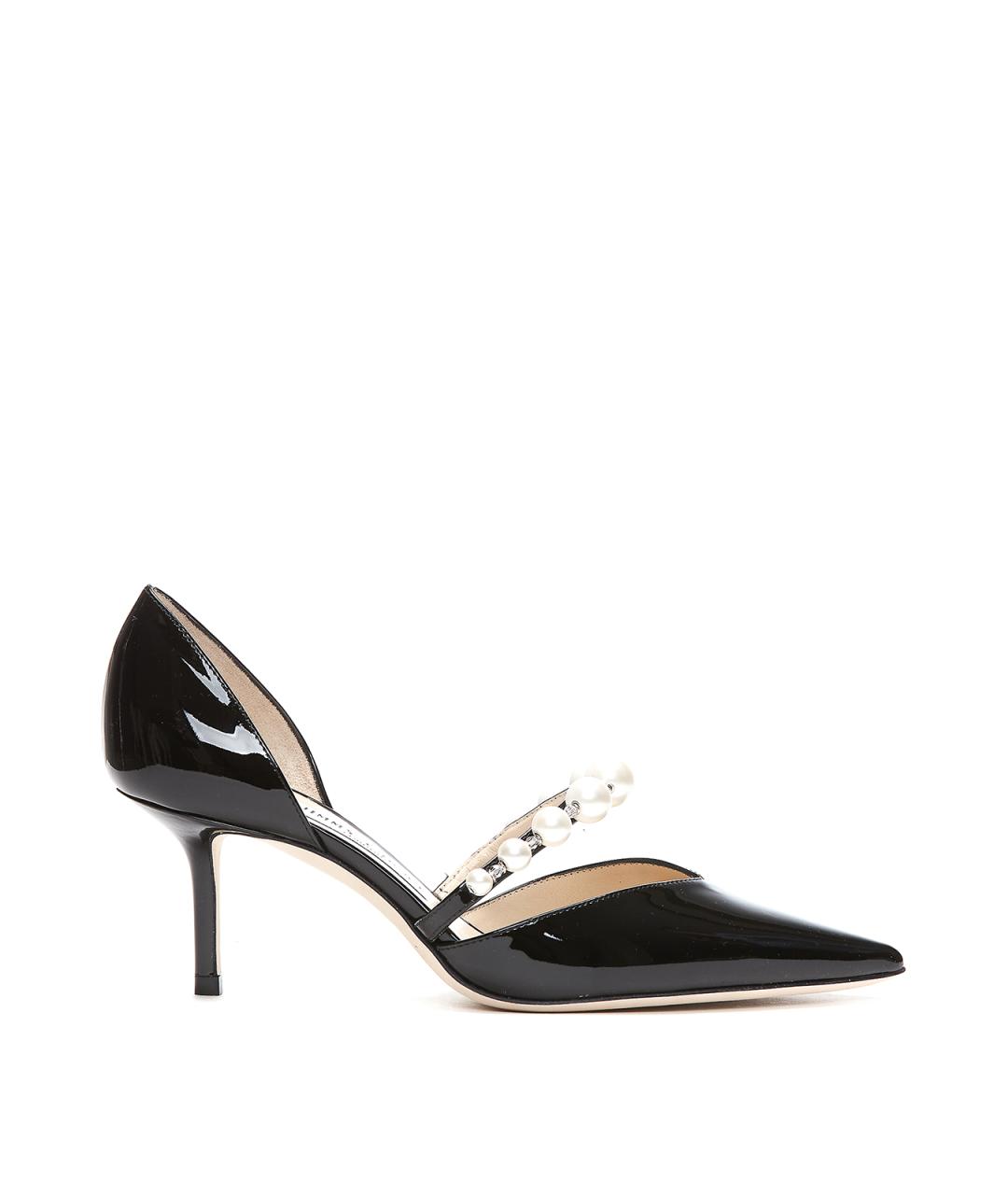 JIMMY CHOO Черные туфли из лакированной кожи, фото 1