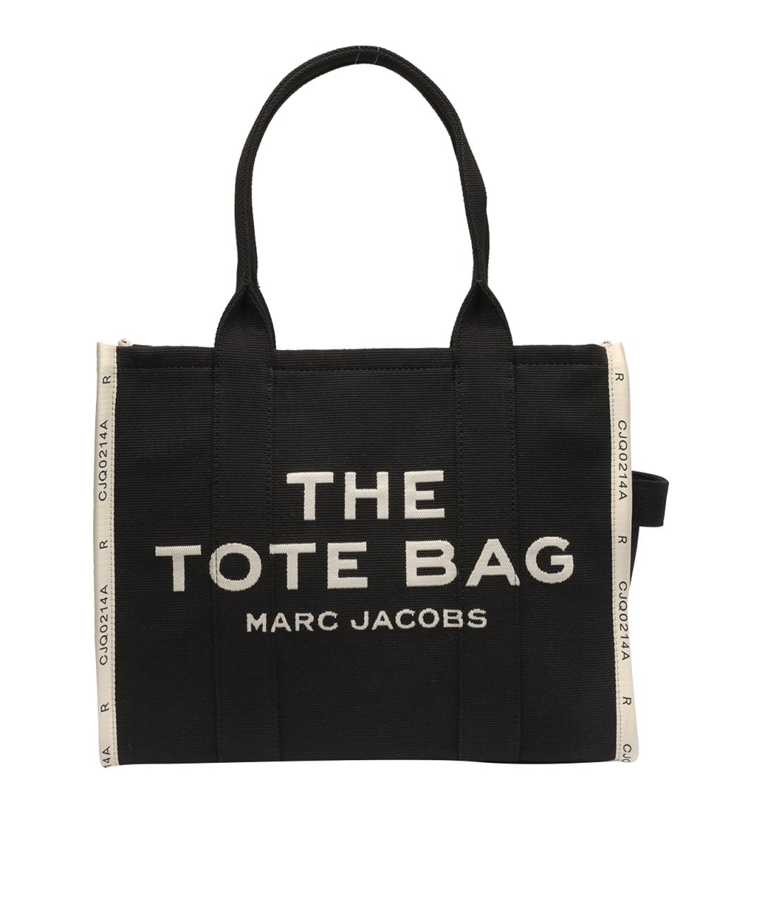 MARC JACOBS Черная хлопковая сумка тоут, фото 1
