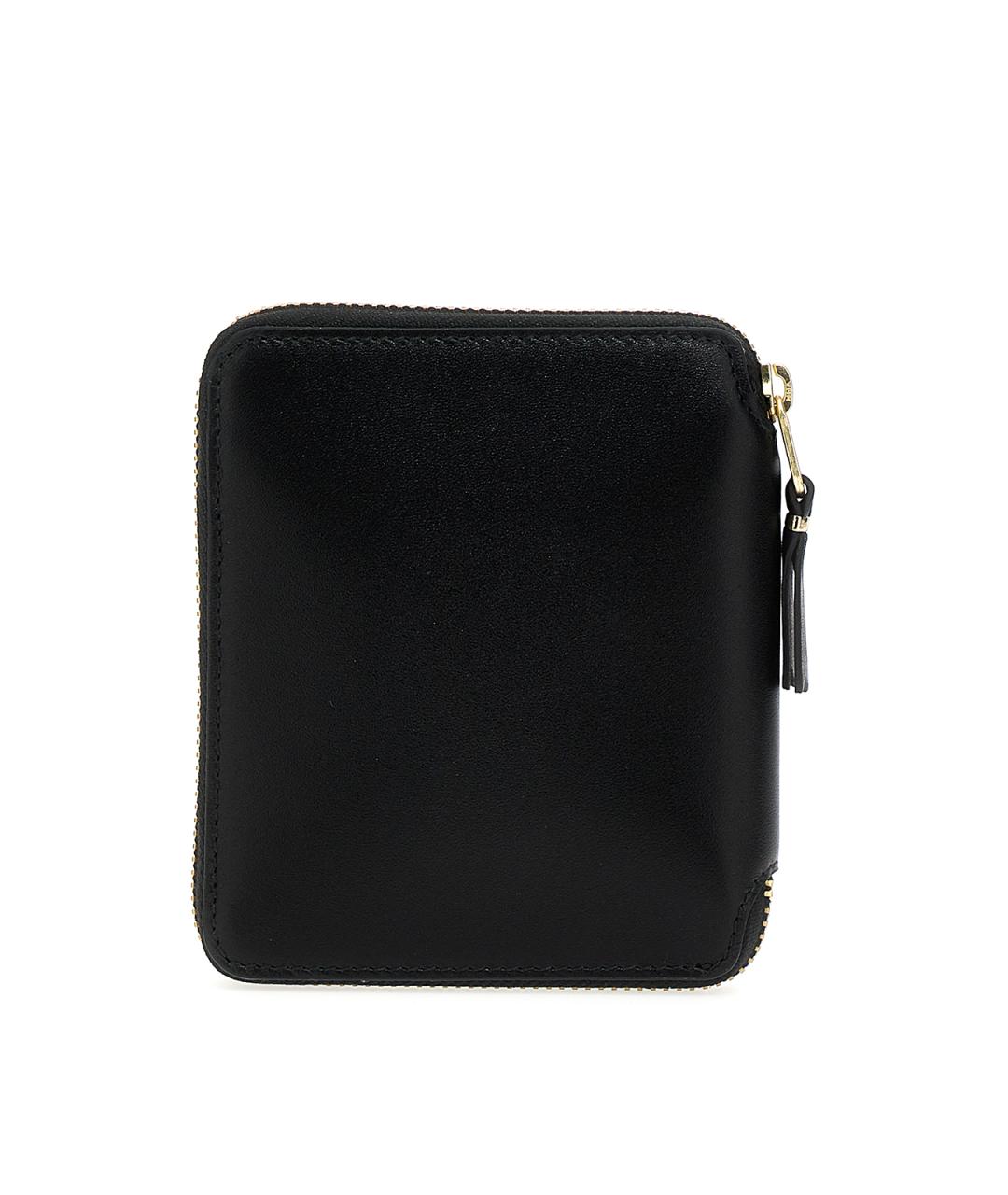 COMME DES GARÇONS WALLET Черный кожаный кошелек, фото 2