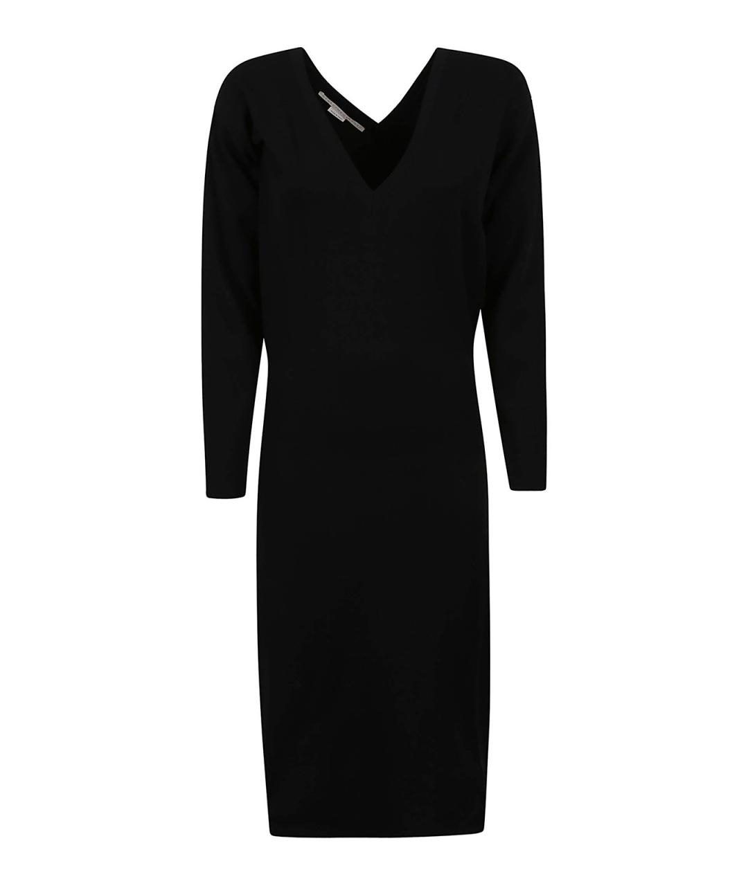 STELLA MCCARTNEY Черное полиэстеровое платье, фото 1