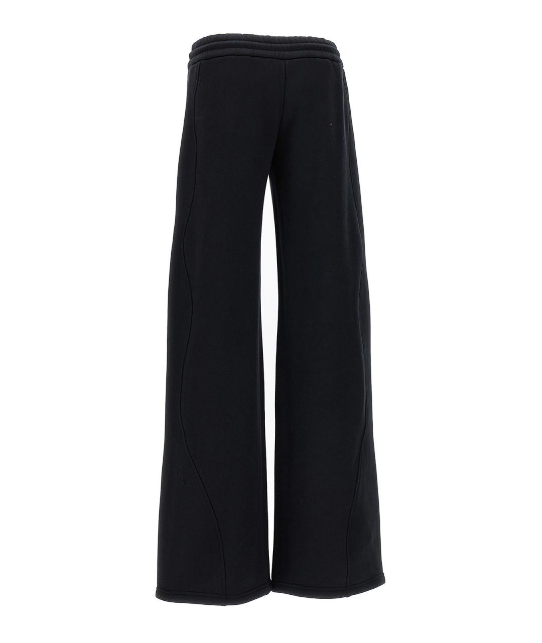 OFF-WHITE Черные хлопковые спортивные брюки и шорты, фото 2
