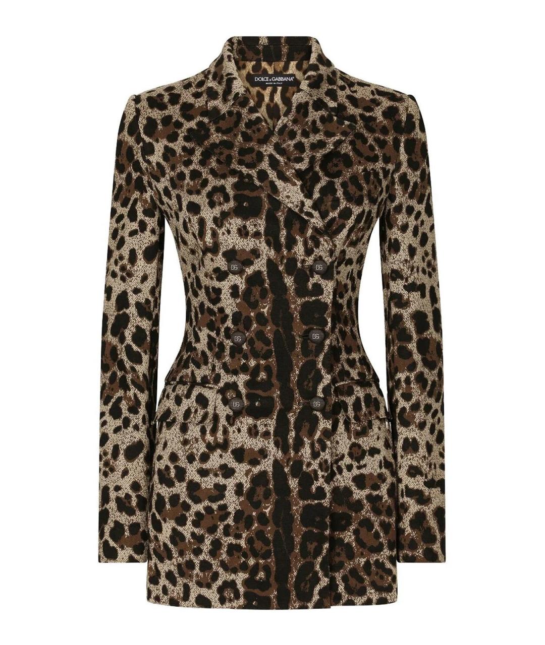 DOLCE&GABBANA Мульти вискозный жакет/пиджак, фото 1