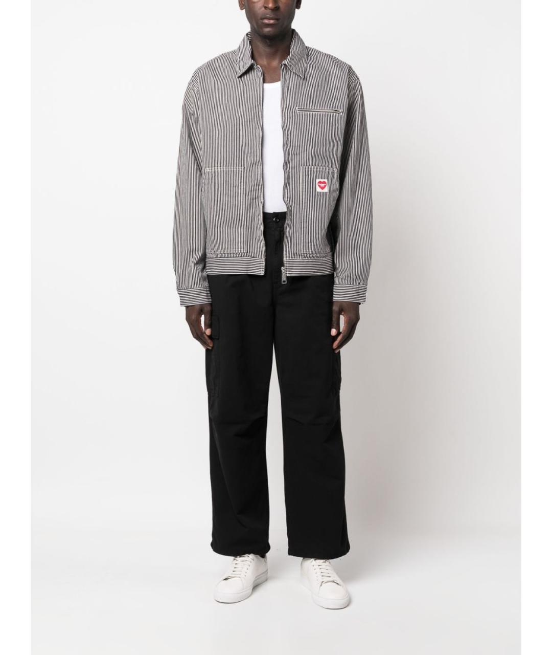 CARHARTT Черные хлопковые шорты, фото 4