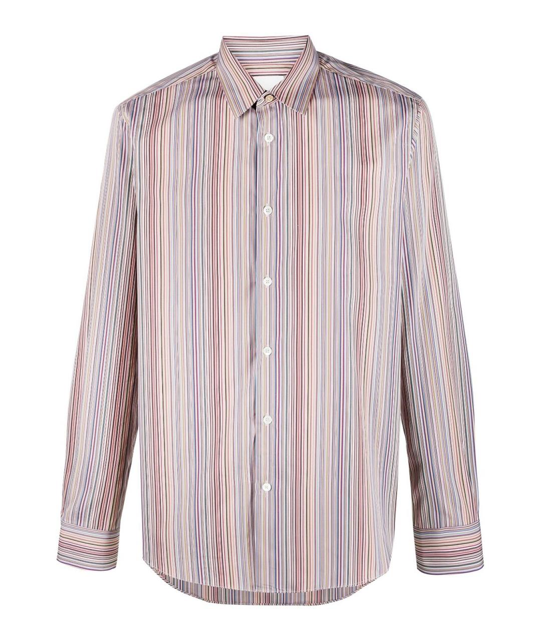 PAUL SMITH Мульти хлопковая классическая рубашка, фото 1