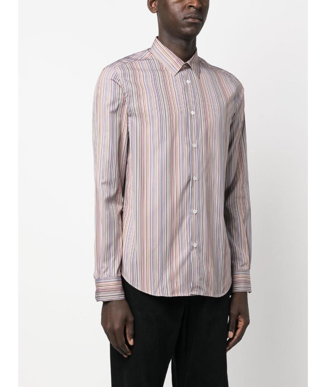 PAUL SMITH Мульти хлопковая классическая рубашка, фото 4