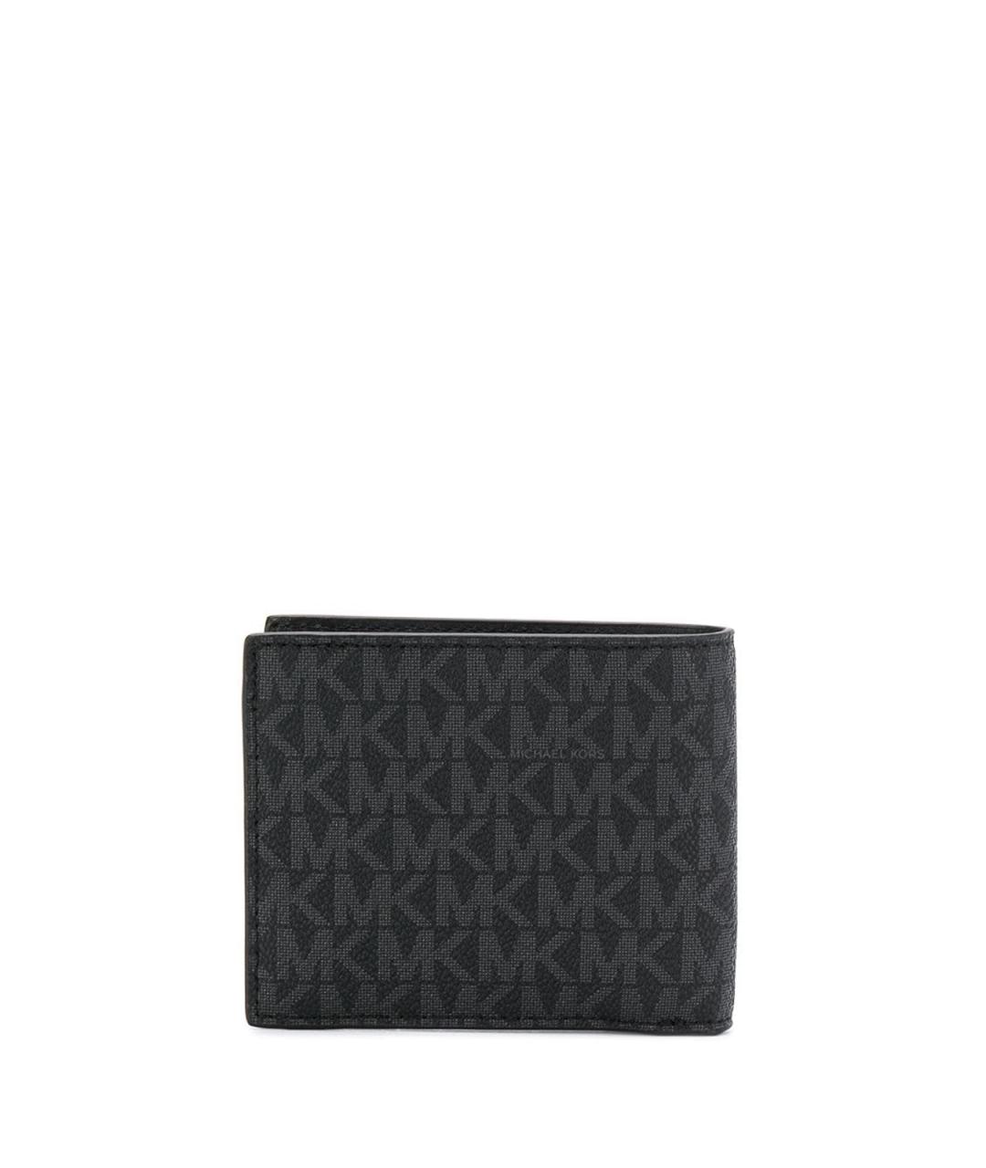 MICHAEL KORS Черный кожаный кошелек, фото 2