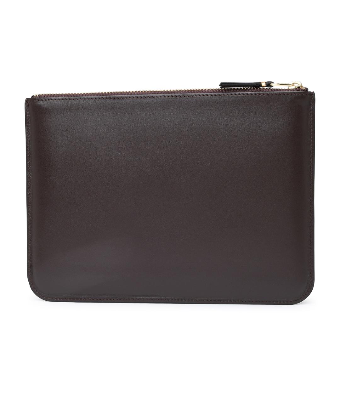 COMME DES GARÇONS WALLET Коричневый кожаный кошелек, фото 3