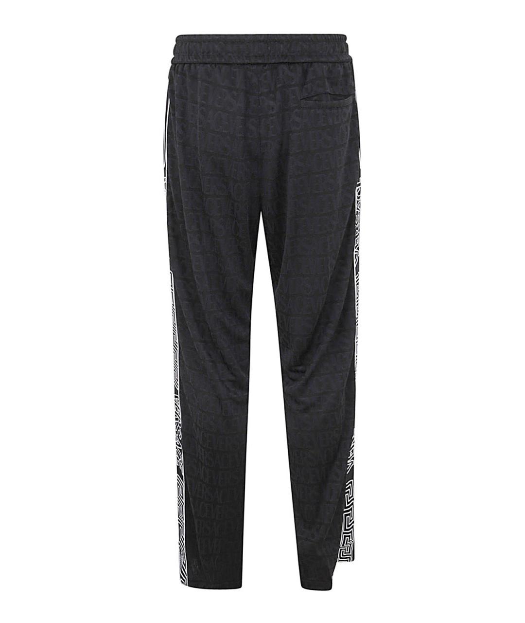 VERSACE Черный полиэстеровый спортивный костюм, фото 2