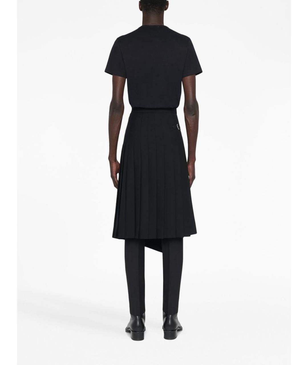 ALEXANDER MCQUEEN Черная хлопковая футболка, фото 2