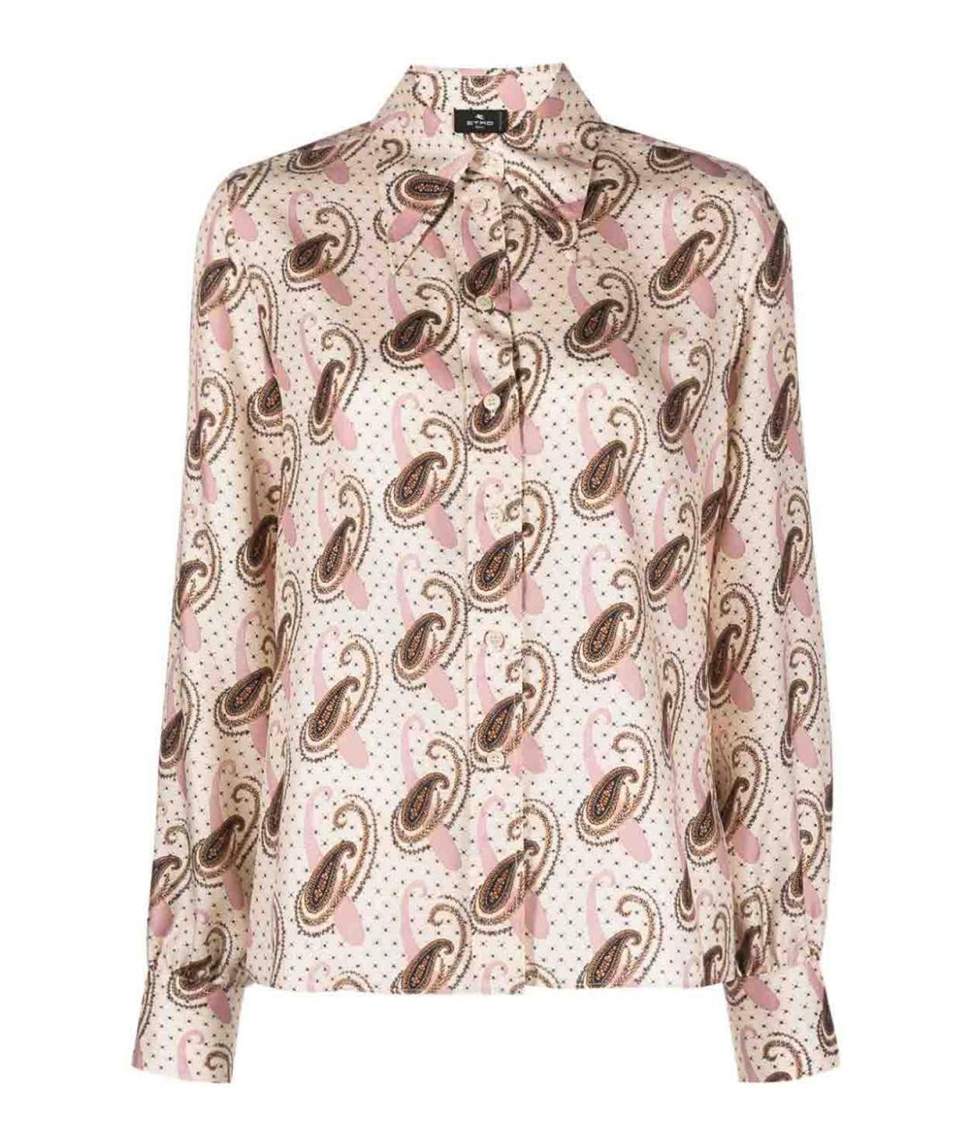 ETRO Мульти шелковая рубашка, фото 1