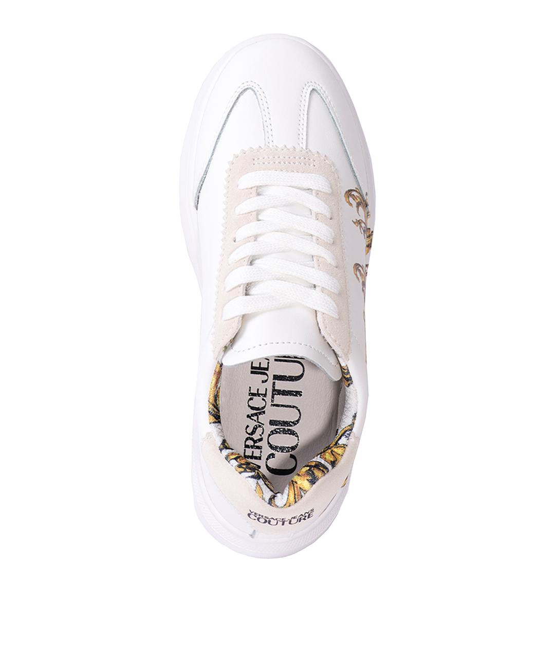 VERSACE JEANS COUTURE Мульти кожаные кроссовки, фото 3