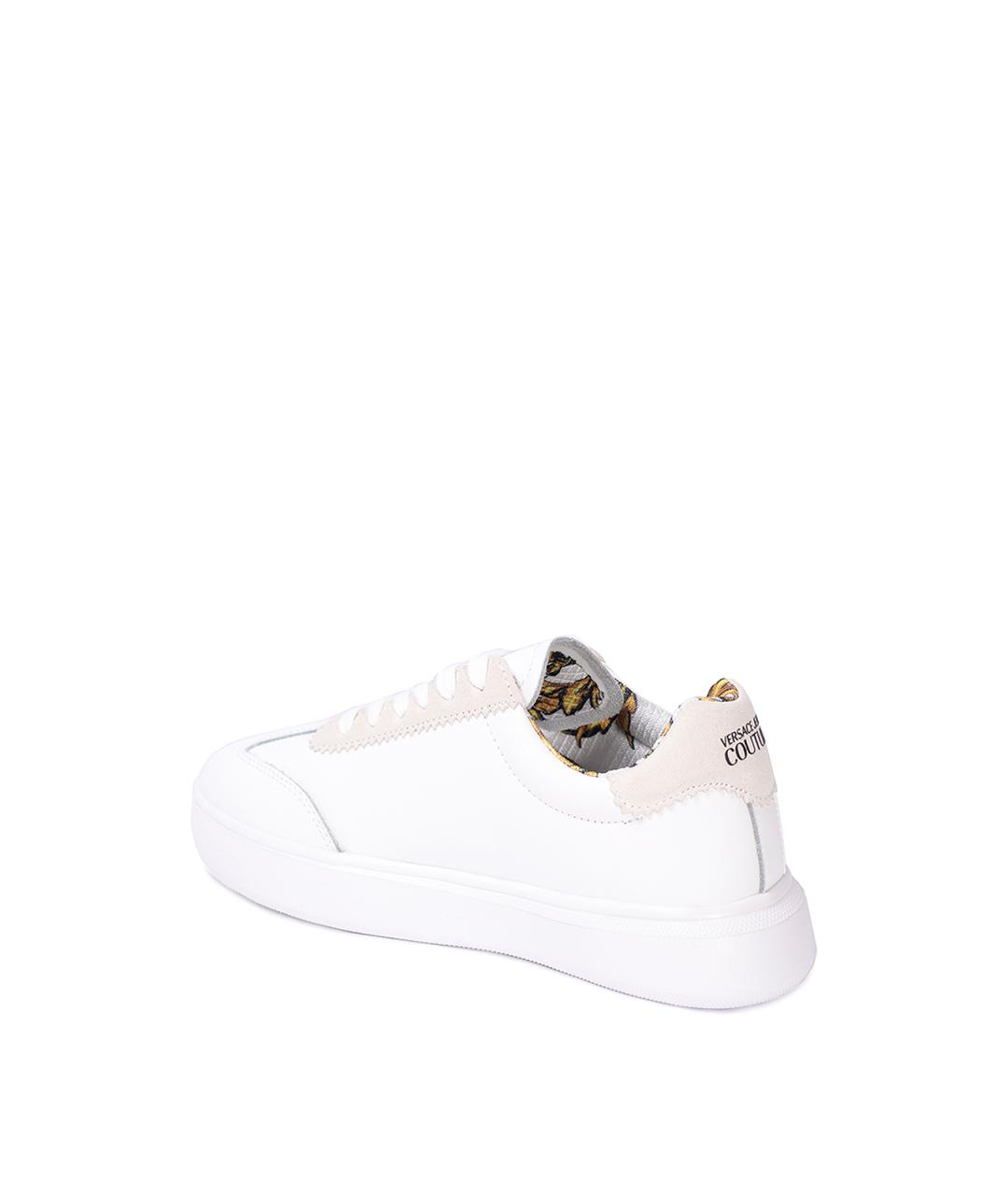 VERSACE JEANS COUTURE Мульти кожаные кроссовки, фото 4